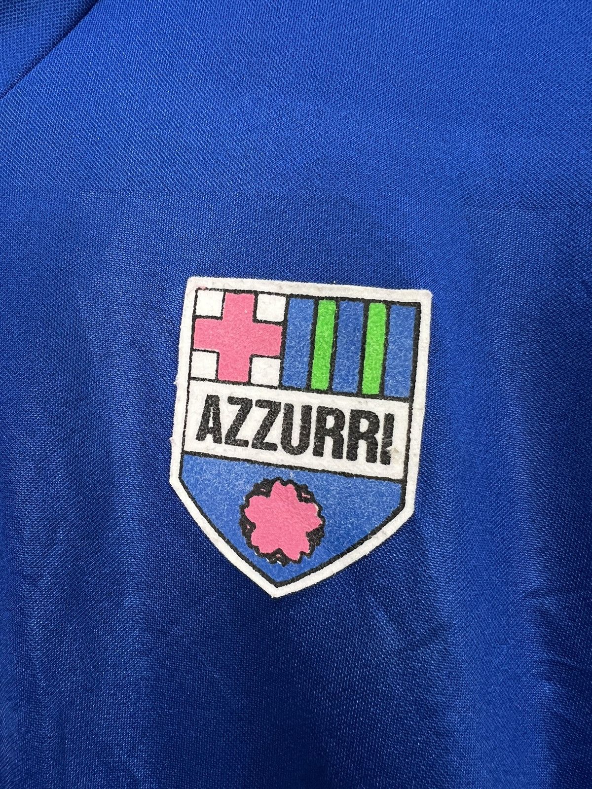 Diadora VINTAGE DIADORA NAZIONALE ITALIANA DI CALCIO AZZURRI 10 Size US M / EU 48-50 / 2 - 4 Thumbnail