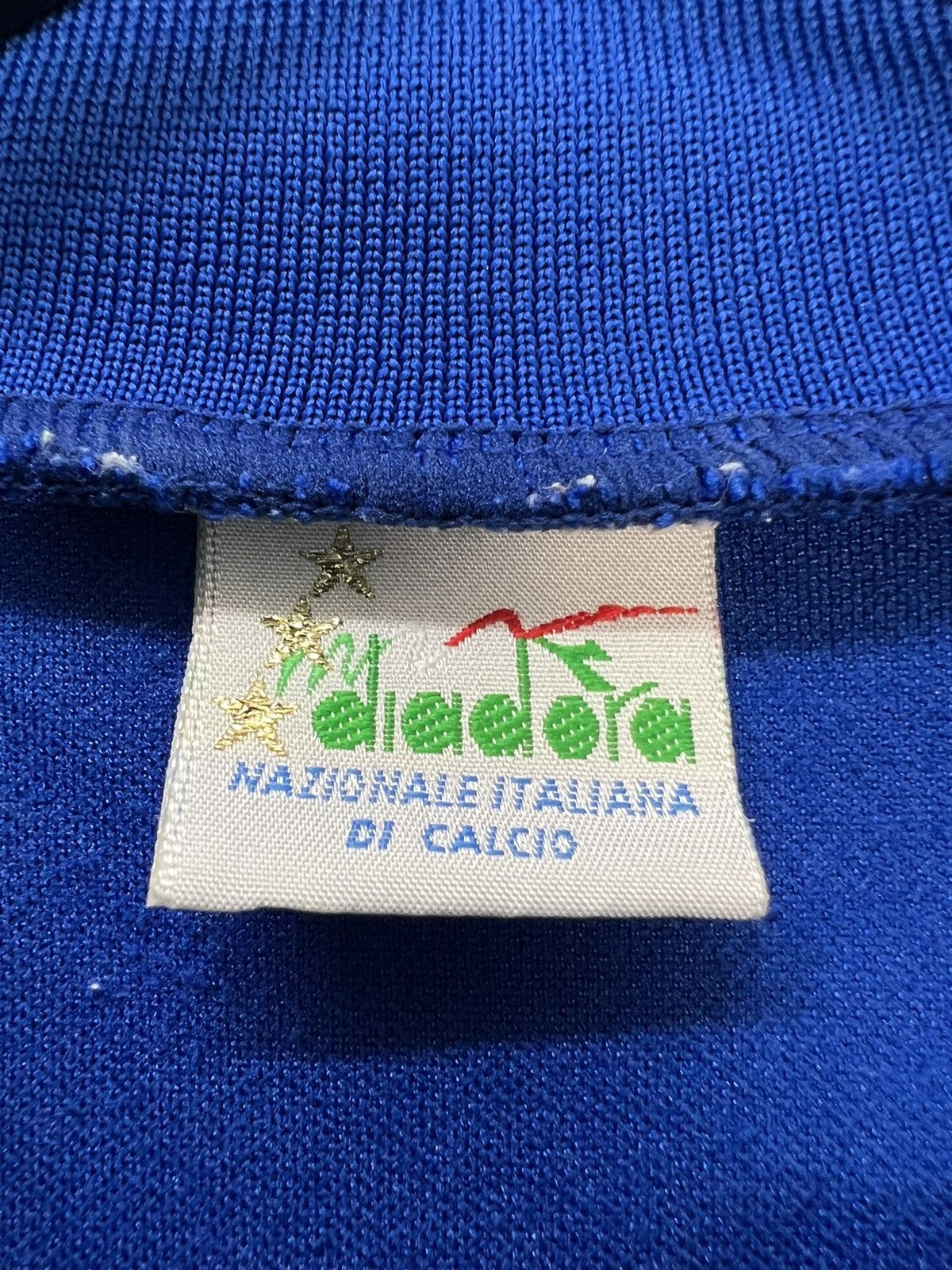 Diadora VINTAGE DIADORA NAZIONALE ITALIANA DI CALCIO AZZURRI 10 Size US M / EU 48-50 / 2 - 10 Thumbnail