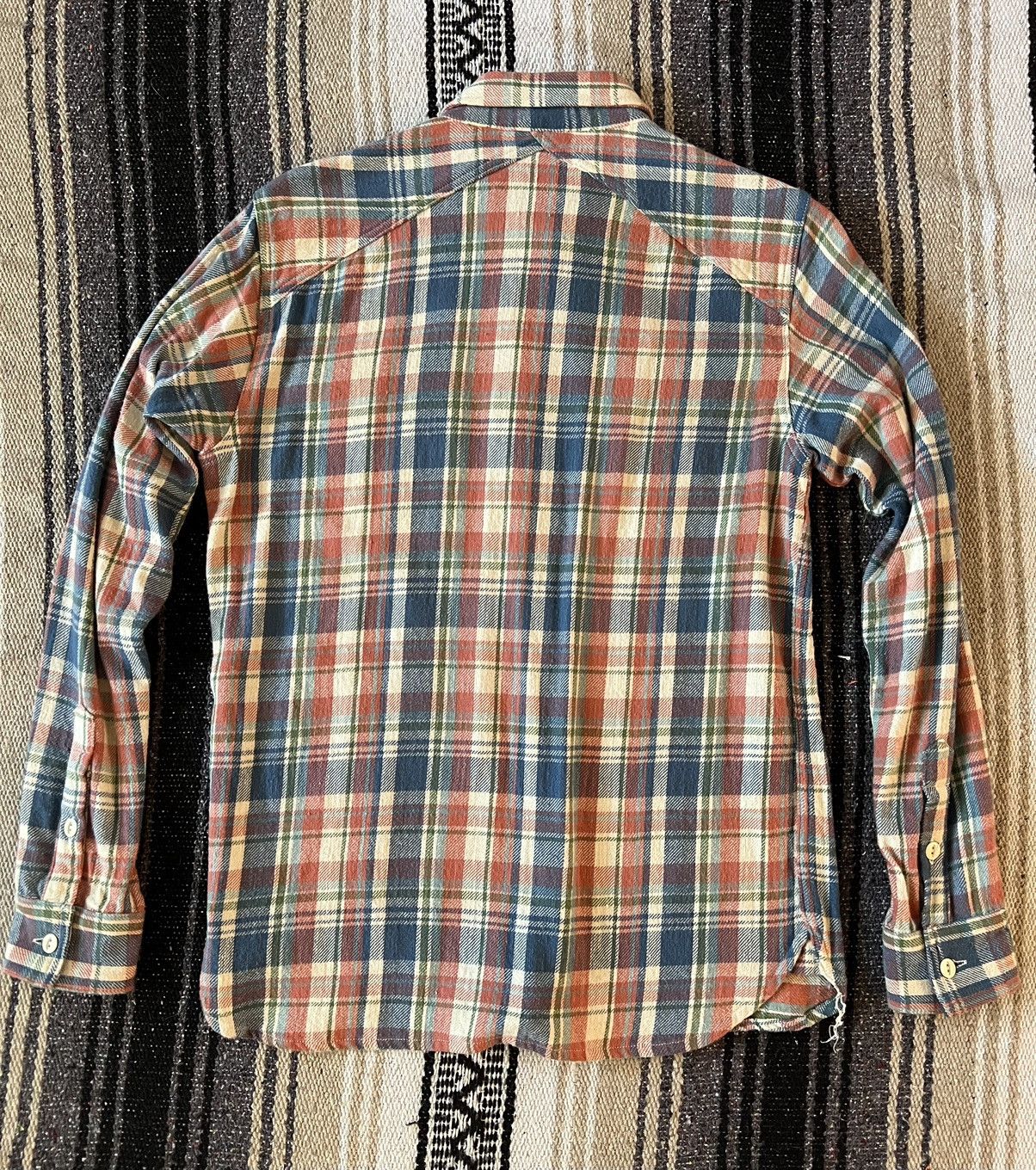 3sixteen Crosscut Flannel ~ Salmon Check | Grailed