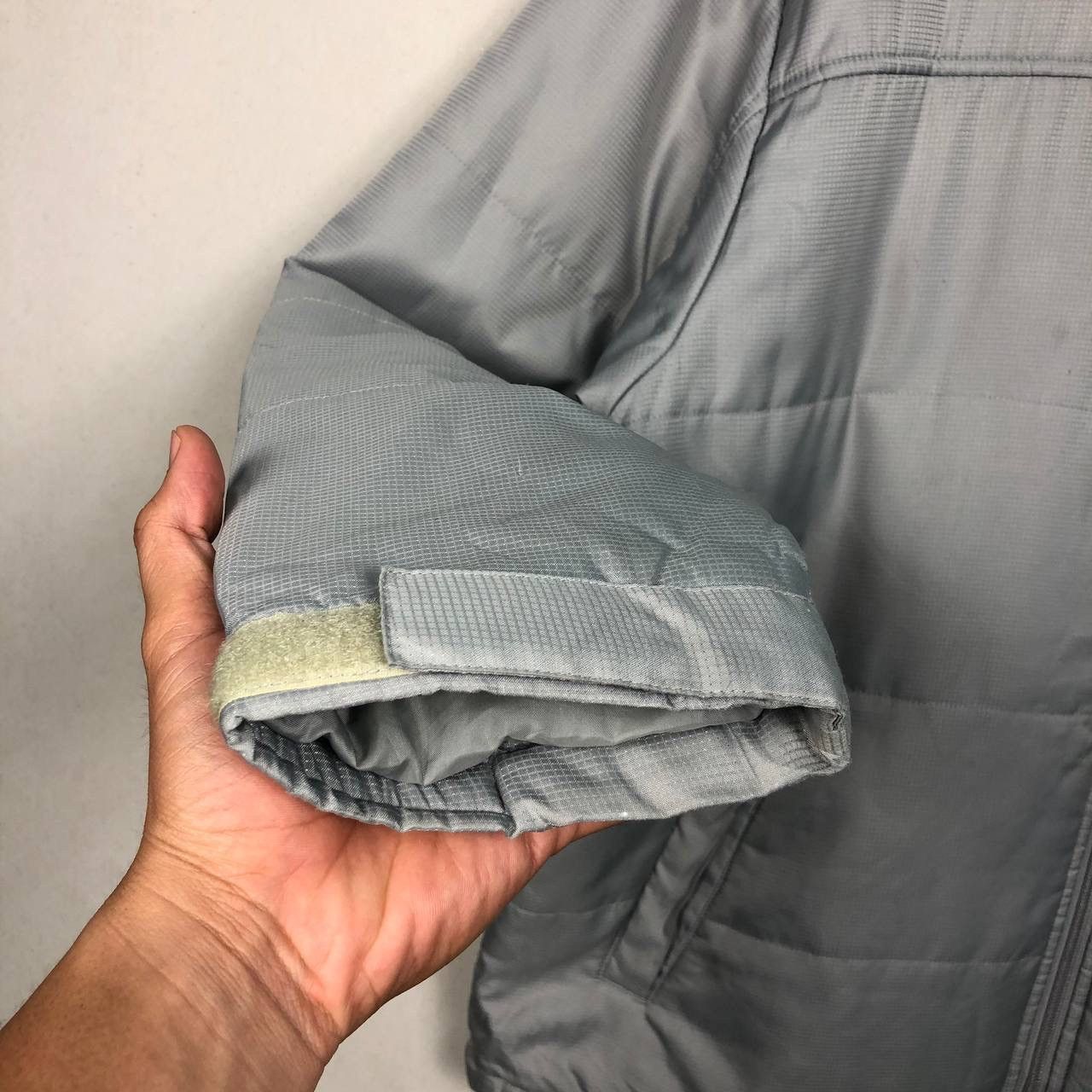 Nike Nike Swoosh Small Logo Puffer Down Jacket Silver Grey Size US M / EU 48-50 / 2 - 6 Thumbnail