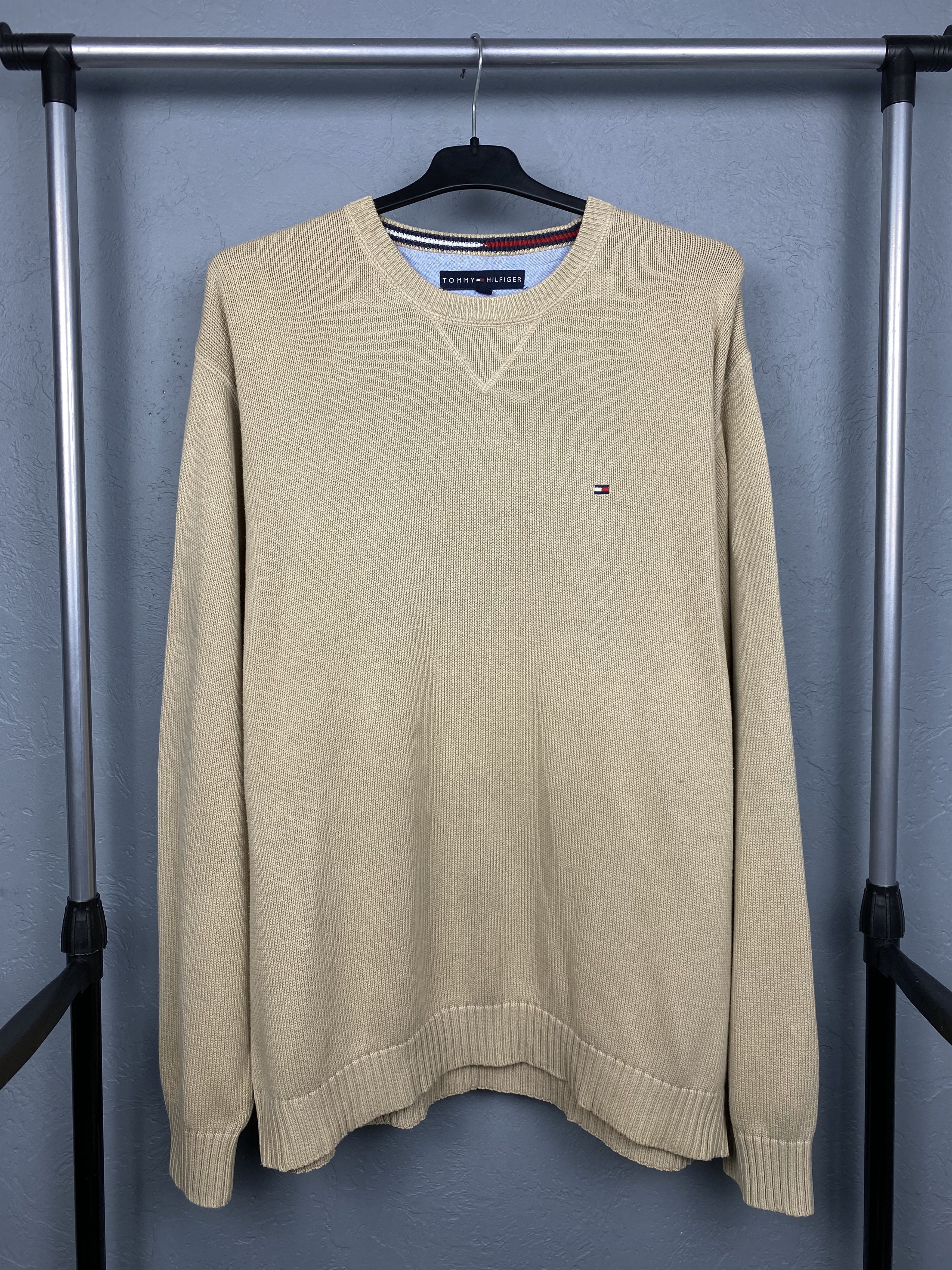 Tommy Hilfiger Tommy Hilfiger Vintage Mens Knit Sweater Knitwear Size US XL / EU 56 / 4 - 1 Thumbnail