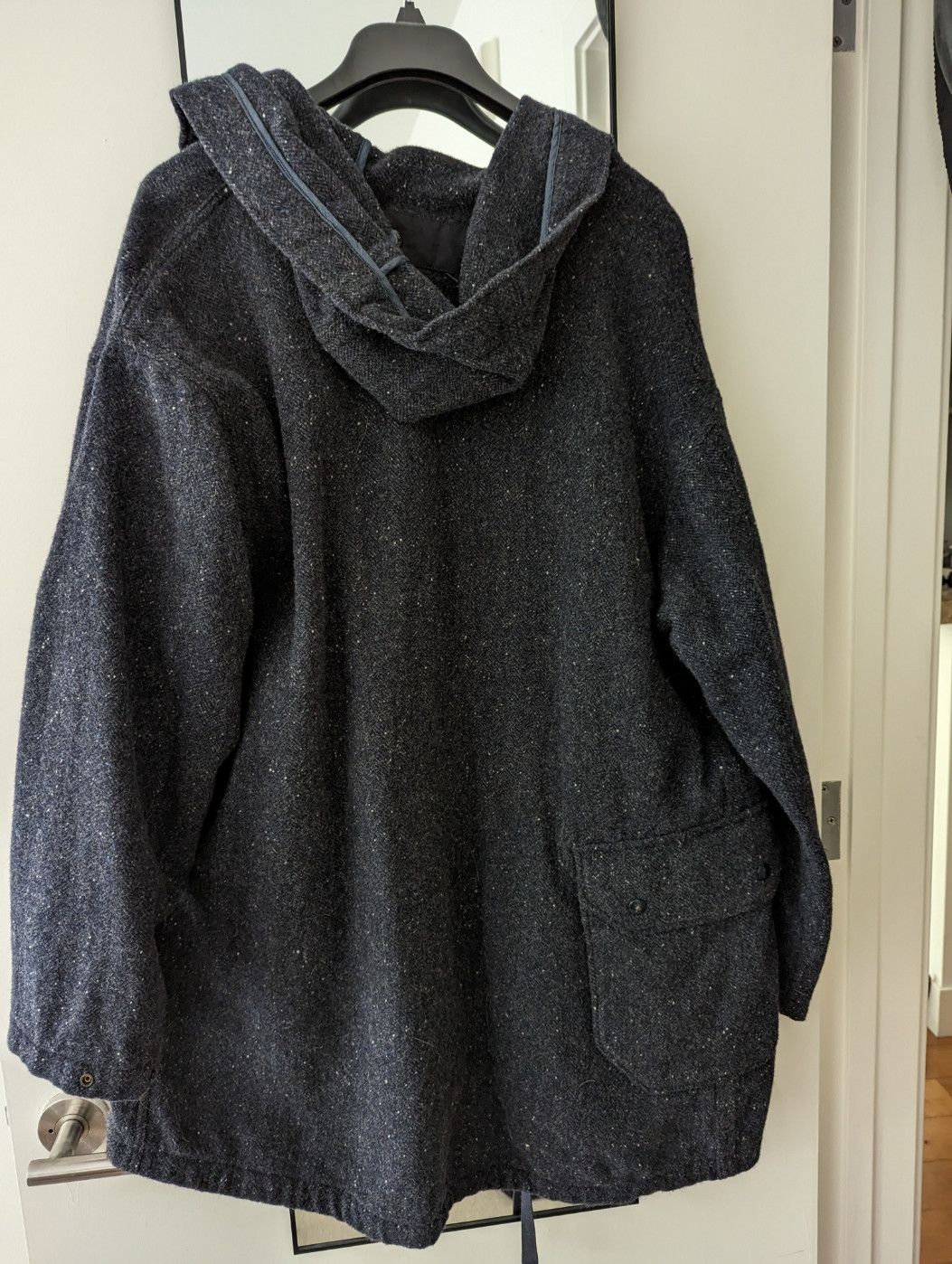 ENGINEERED GARMENTS マディソンパーカーXS 黒 ENGINEERED GARMENTS マディソンパーカーXS 黒 ENGINEERED