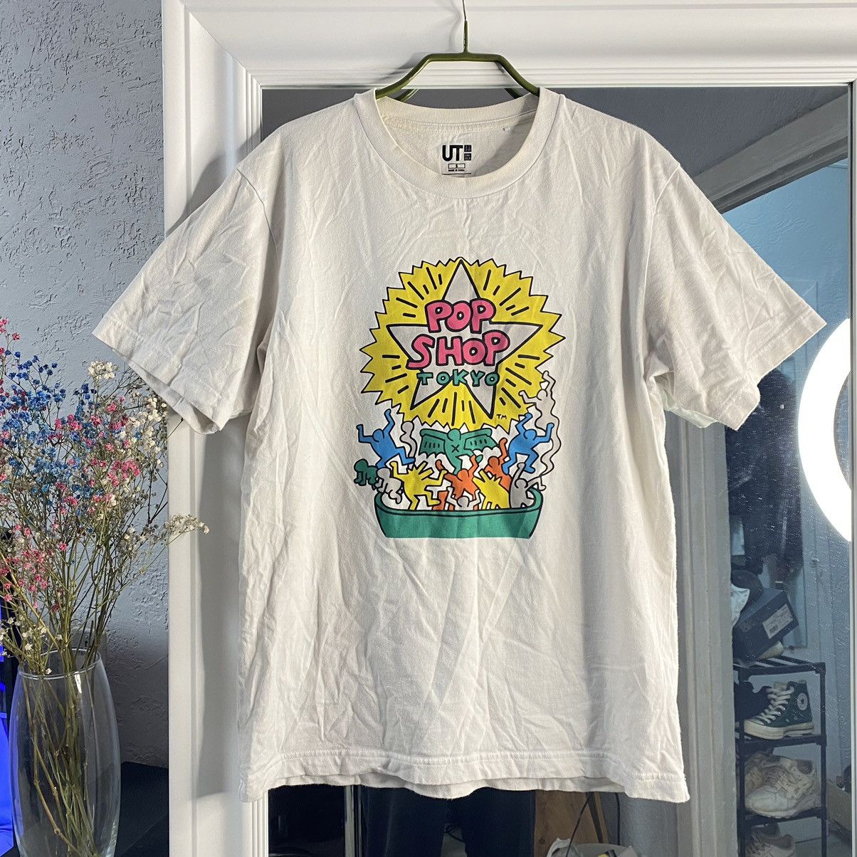 Keith Haring KEITH HARING UNIQLO POP SHOP TOKYO BOXY T SHIRT Size US S / EU 44-46 / 1 - 1 Thumbnail