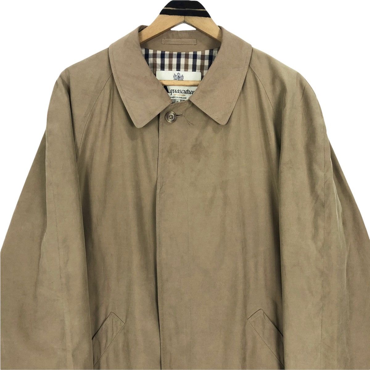 Aquascutum Vintage Aquascutum Of London Car Coat Made In England Size US XL / EU 56 / 4 - 7 Thumbnail