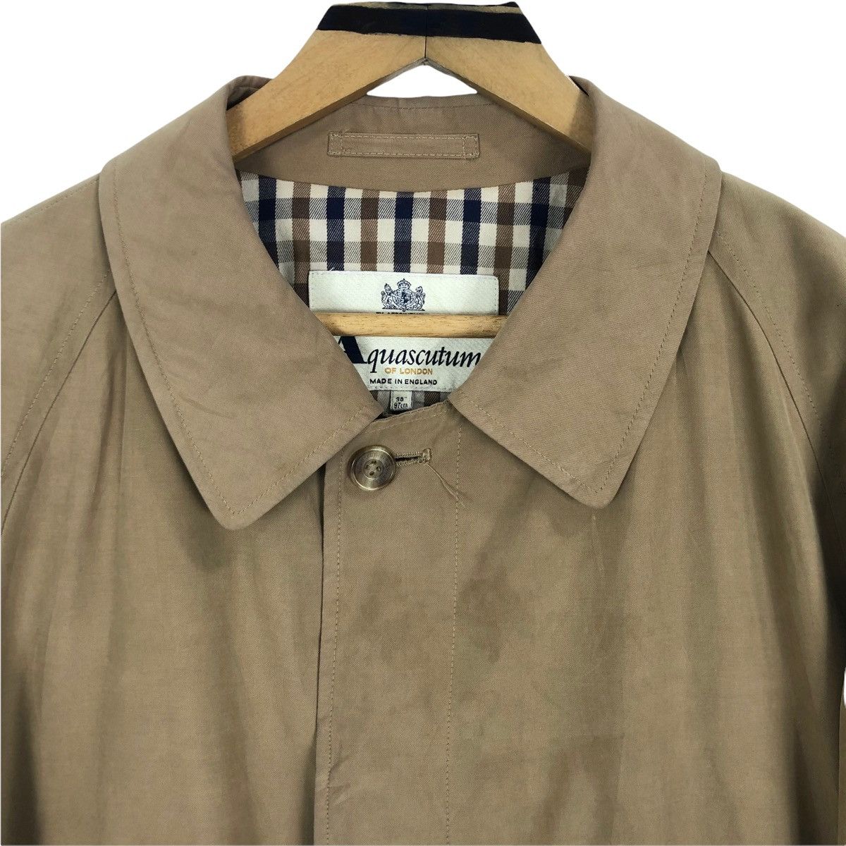 Aquascutum Vintage Aquascutum Of London Car Coat Made In England Size US XL / EU 56 / 4 - 8 Thumbnail