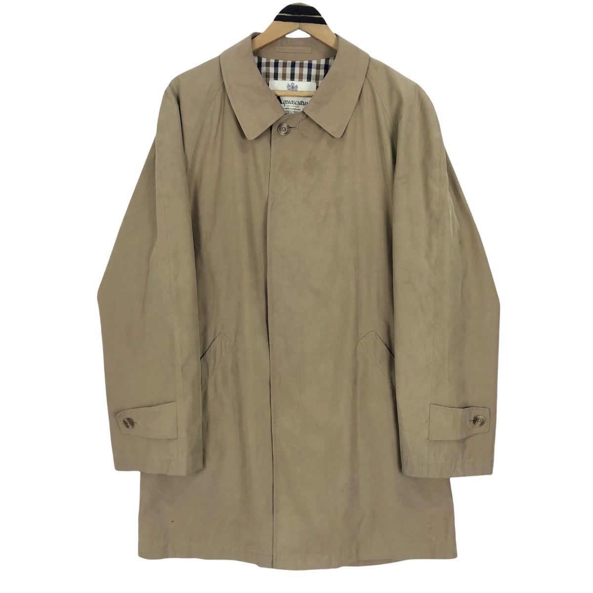 Aquascutum Vintage Aquascutum Of London Car Coat Made In England Size US XL / EU 56 / 4 - 1 Thumbnail