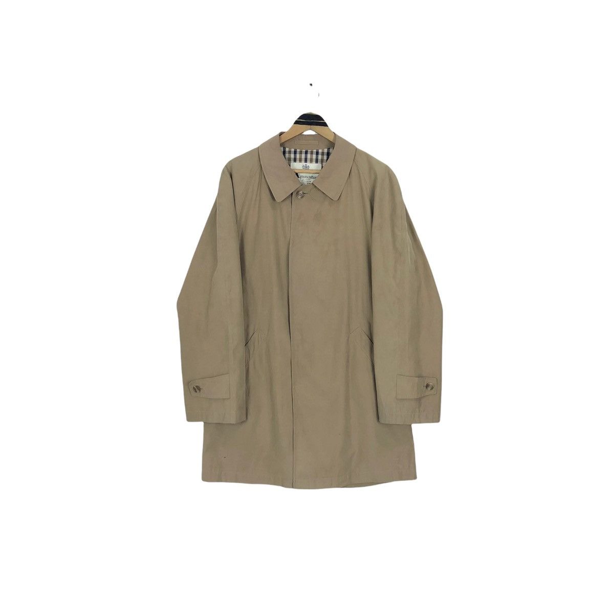Aquascutum Vintage Aquascutum Of London Car Coat Made In England Size US XL / EU 56 / 4 - 2 Thumbnail