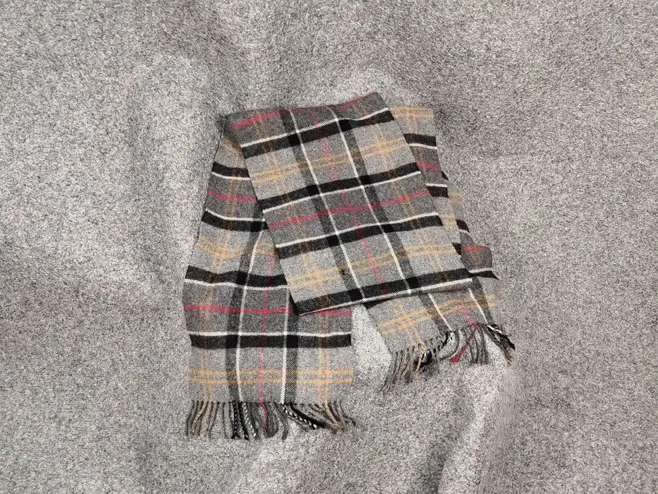 Barbour Barbour Classic Checkered Scarf Cashmere / Merino Wool Size ONE SIZE - 7 Thumbnail