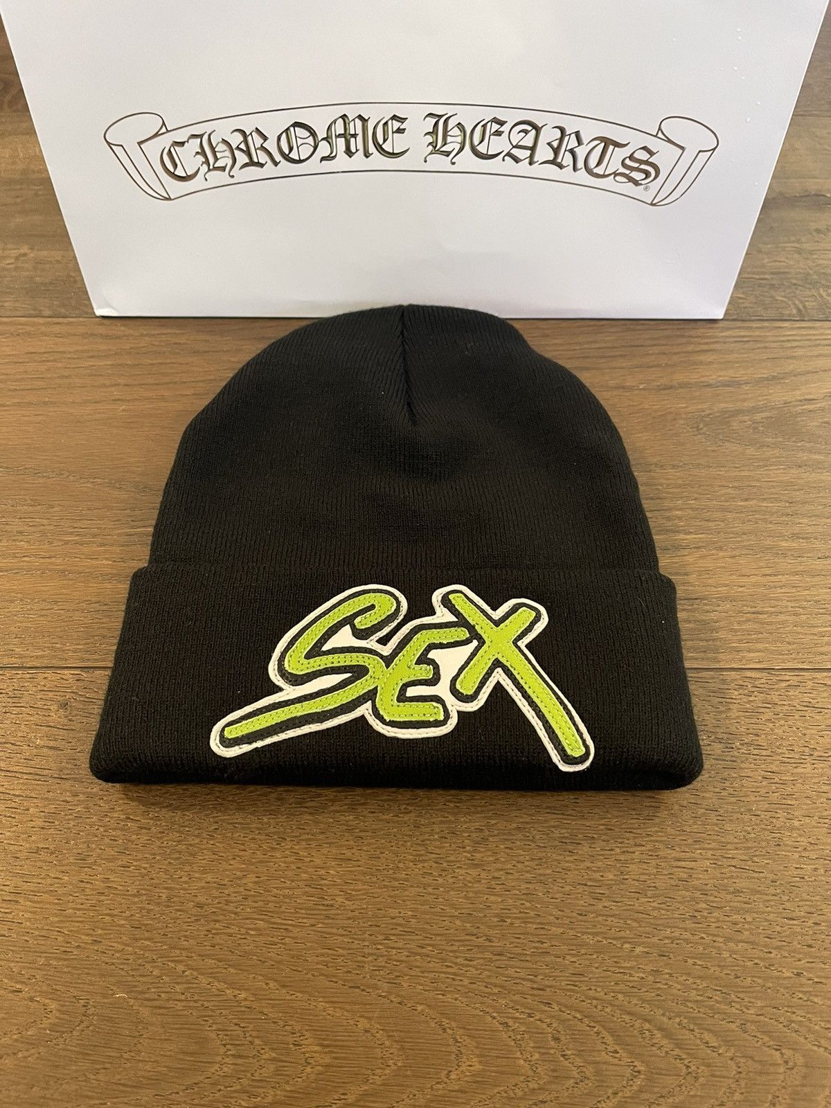 Chrome hearts discount sex beanie