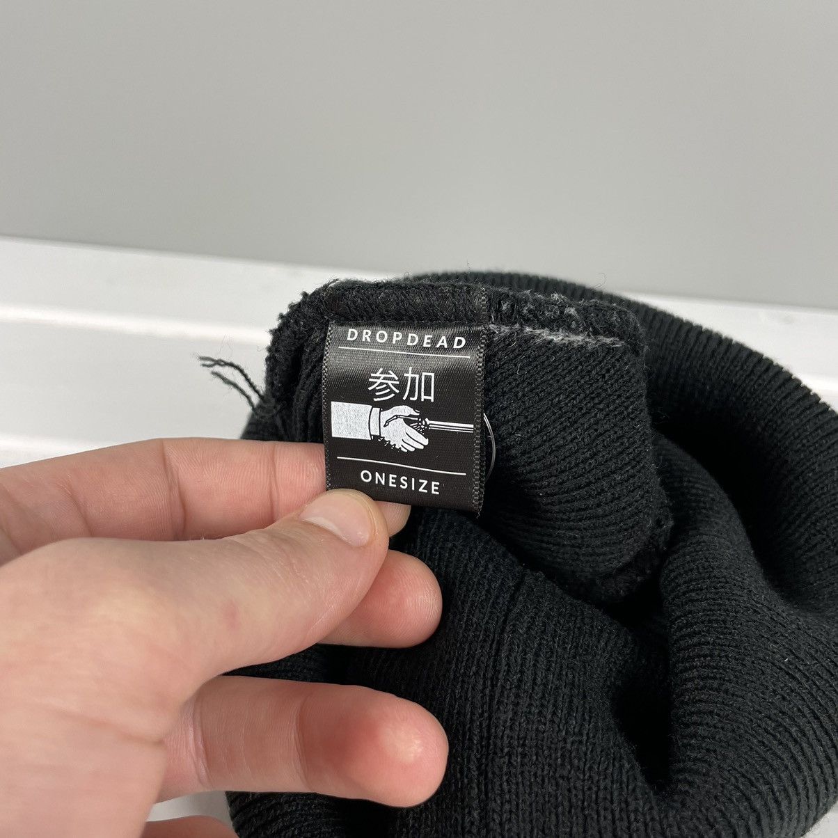 Drop Dead Drop Dead Beanie Hat Size ONE SIZE - 4 Thumbnail