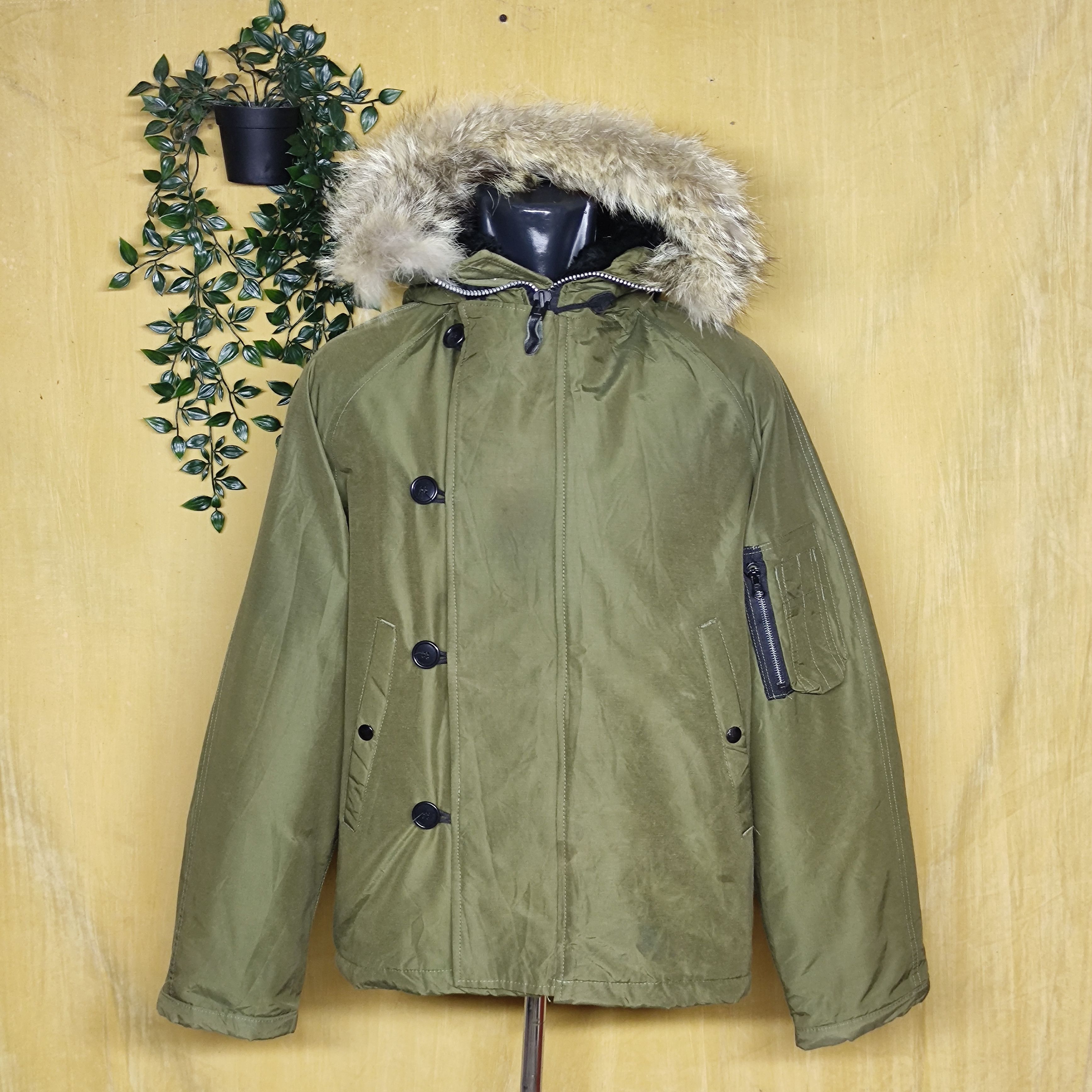 Military VTG Spiewak Golden Fleece Parka ColdWeather Type N2B