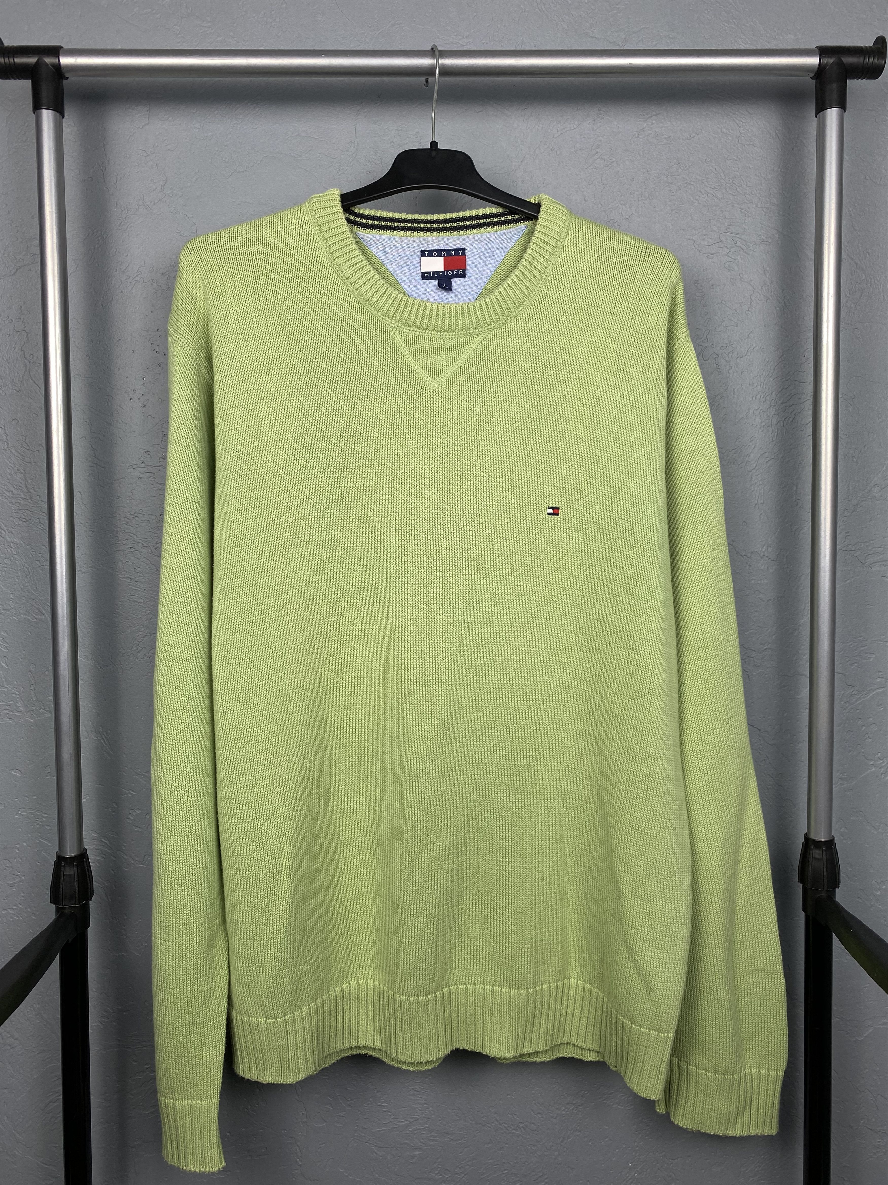Tommy Hilfiger Tommy Hilfiger Vintage Mens Knit Sweater Knitwear Size US L / EU 52-54 / 3 - 1 Thumbnail
