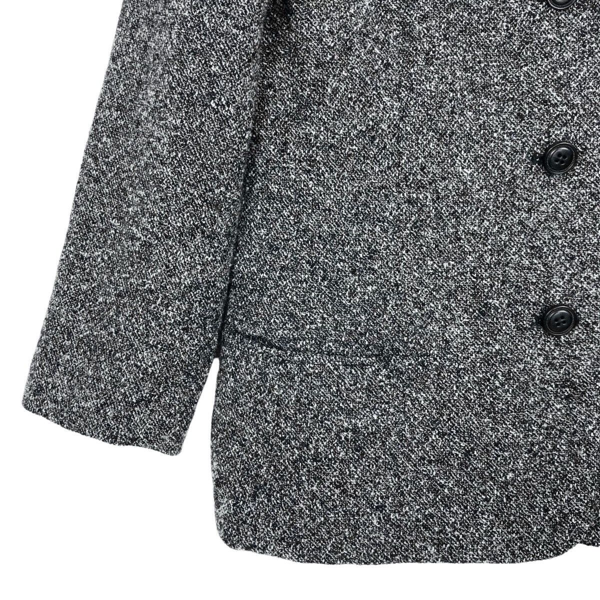 Burberry Vintage Burberrys Wool Single Breasted Tweed Short Coat Size S / US 4 / IT 40 - 4 Thumbnail