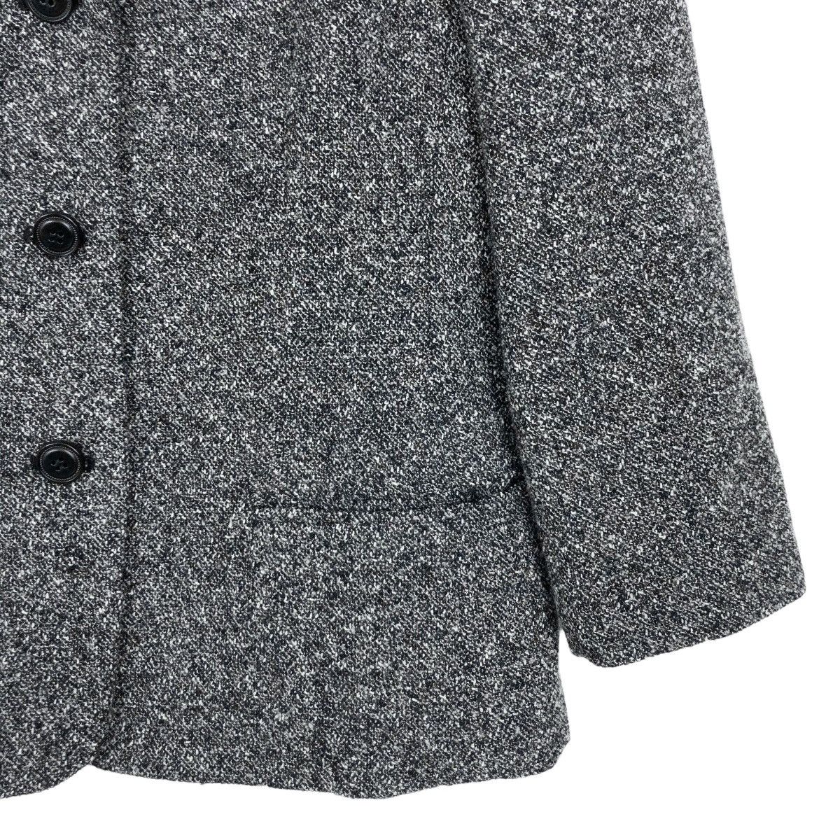 Burberry Vintage Burberrys Wool Single Breasted Tweed Short Coat Size S / US 4 / IT 40 - 5 Thumbnail