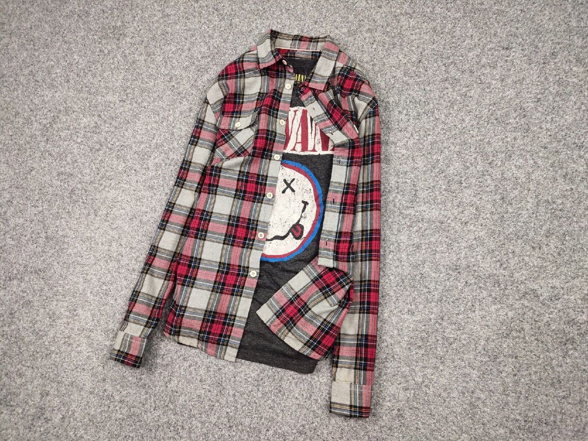 Flannel Vintage Flannel Shirt Travis Scott Style Size US L / EU 52-54 / 3 - 7 Thumbnail