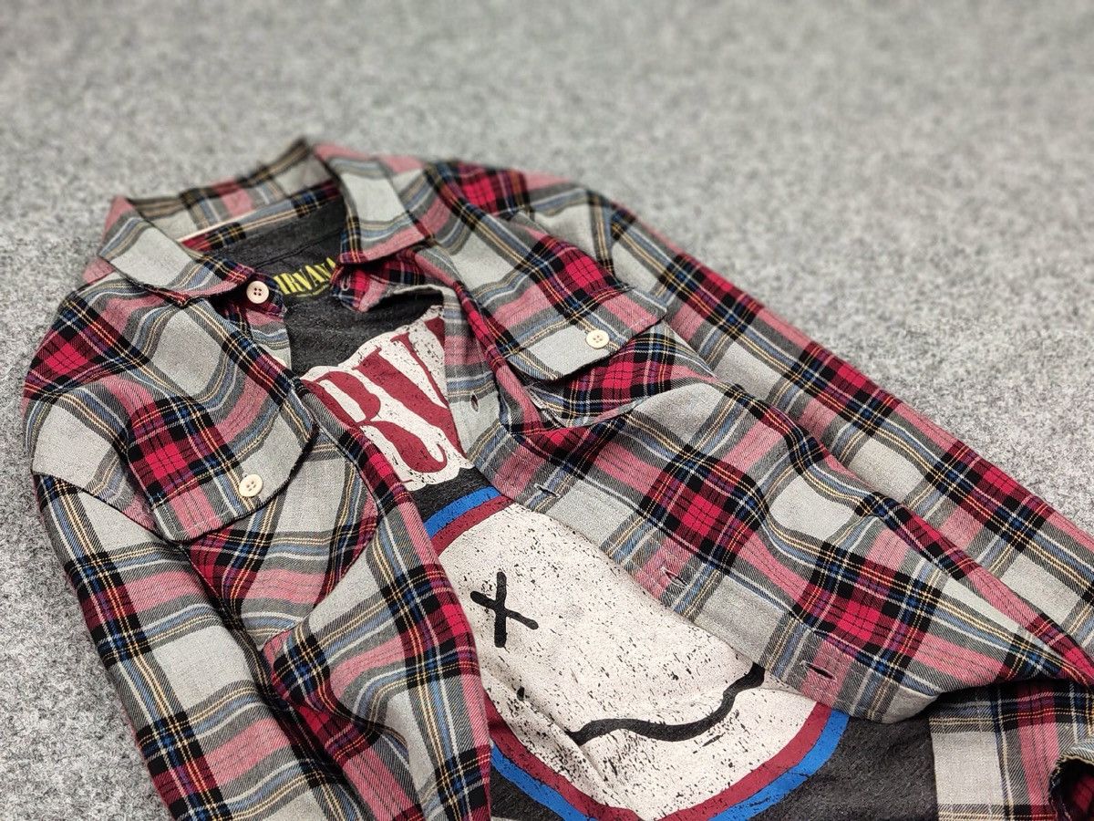 Flannel Vintage Flannel Shirt Travis Scott Style Size US L / EU 52-54 / 3 - 11 Thumbnail