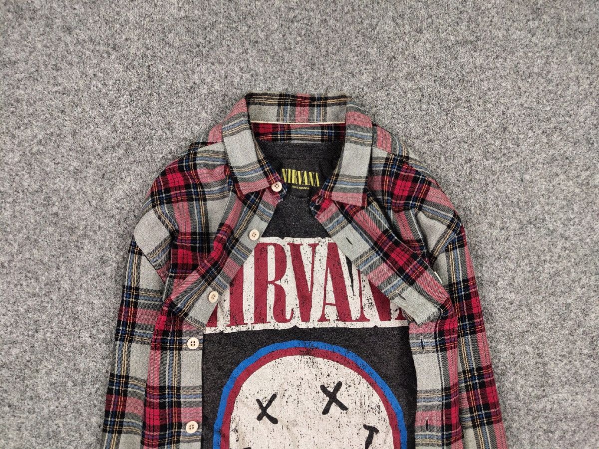 Flannel Vintage Flannel Shirt Travis Scott Style Size US L / EU 52-54 / 3 - 4 Thumbnail