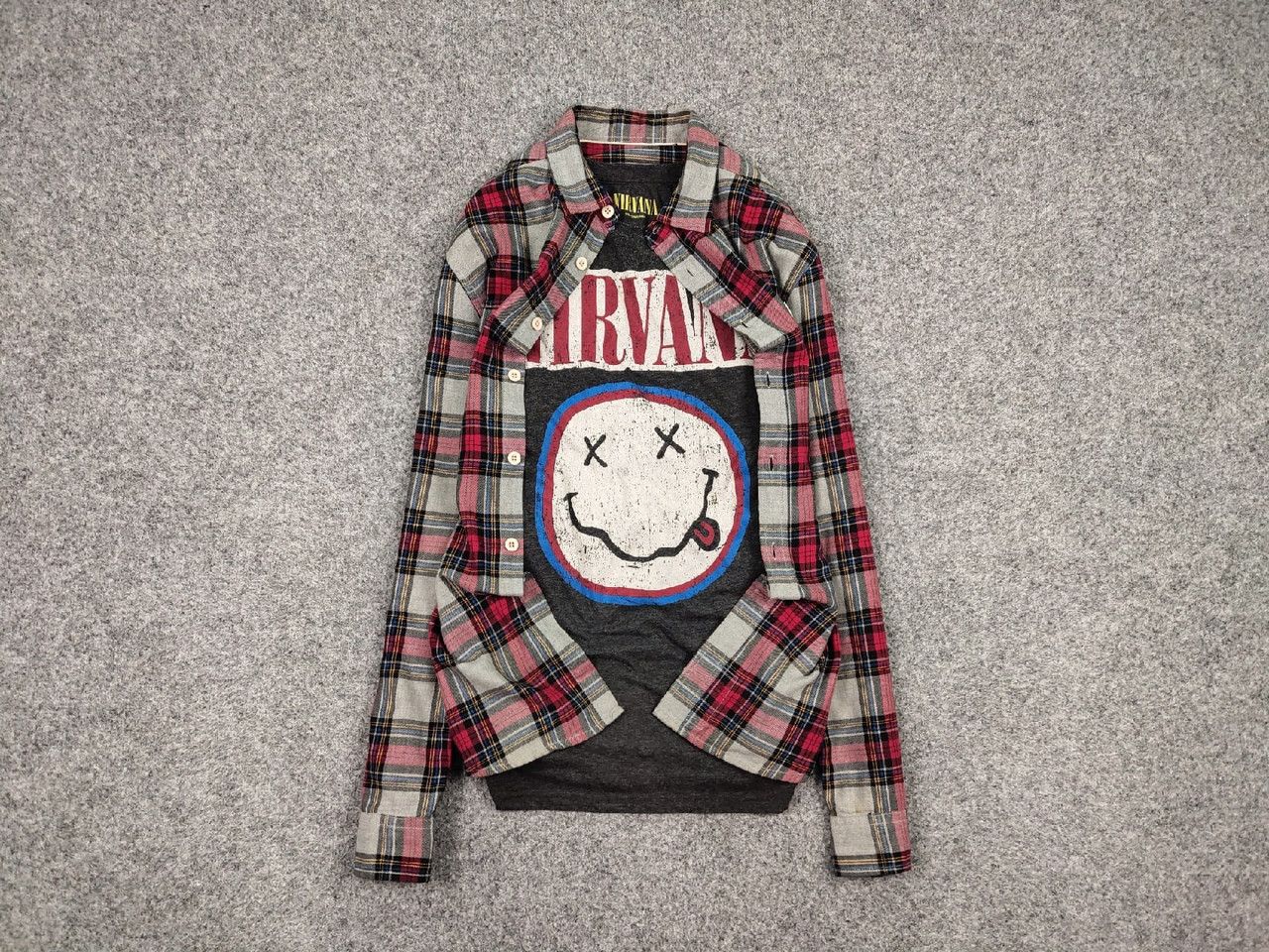 Flannel Vintage Flannel Shirt Travis Scott Style Size US L / EU 52-54 / 3 - 1 Thumbnail