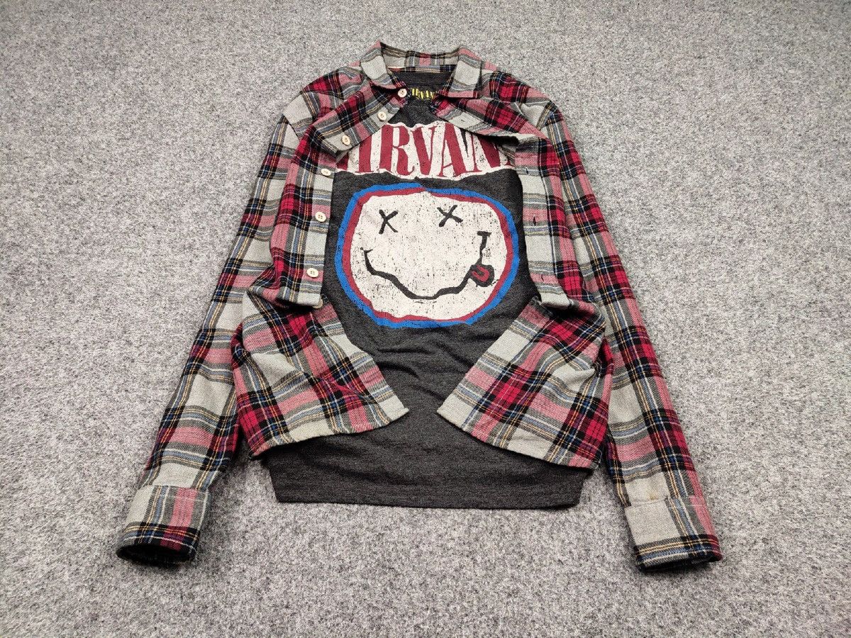 Flannel Vintage Flannel Shirt Travis Scott Style Size US L / EU 52-54 / 3 - 2 Thumbnail