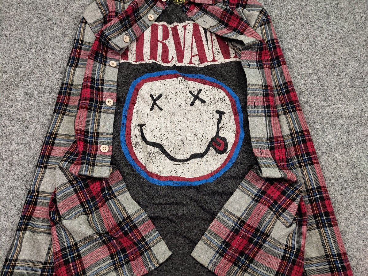 Flannel Vintage Flannel Shirt Travis Scott Style Size US L / EU 52-54 / 3 - 6 Thumbnail