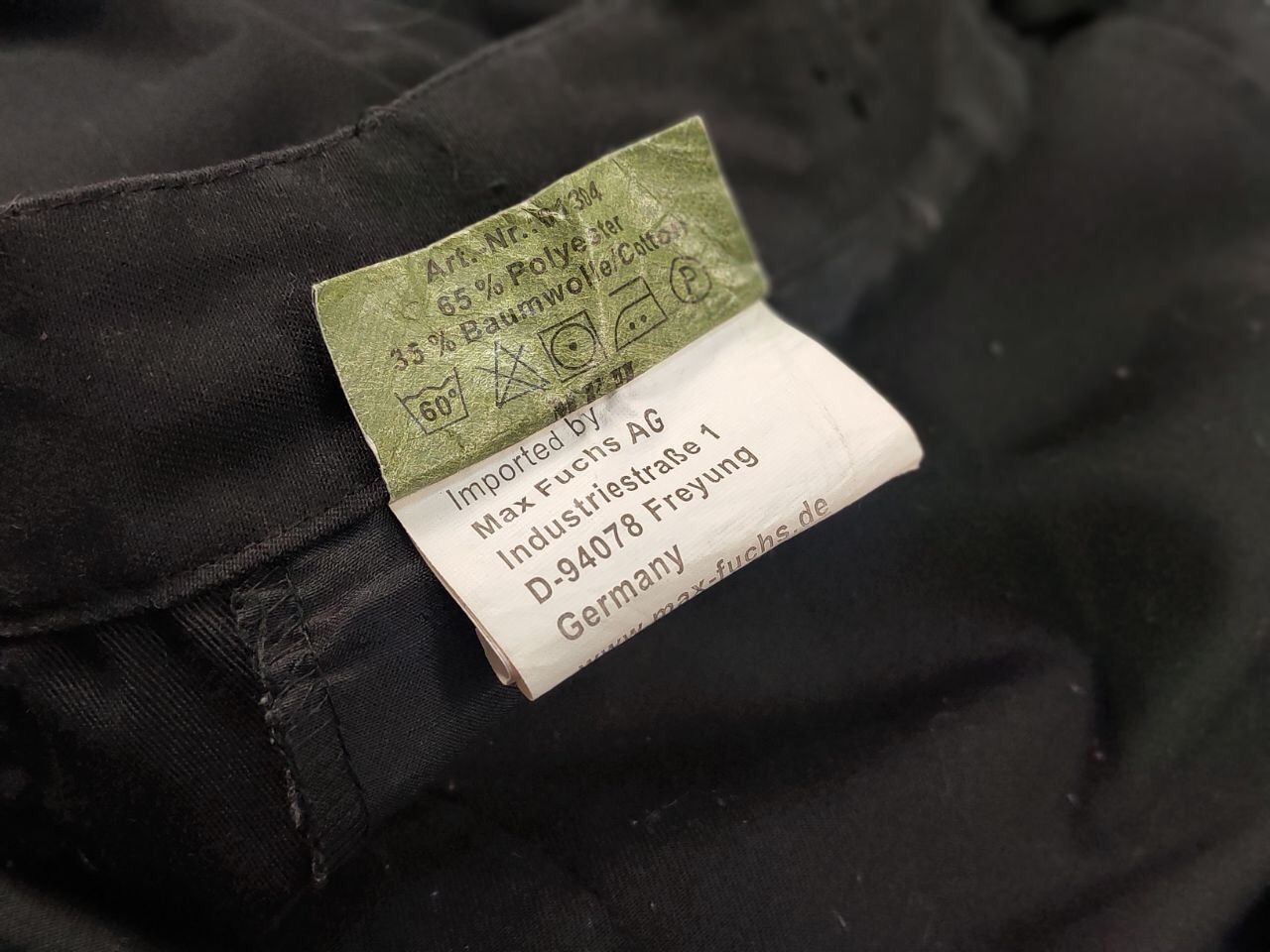 Japanese Brand Vintage 90's Military Army Cargo Black Pants Japan Style Size US 34 / EU 50 - 19 Thumbnail