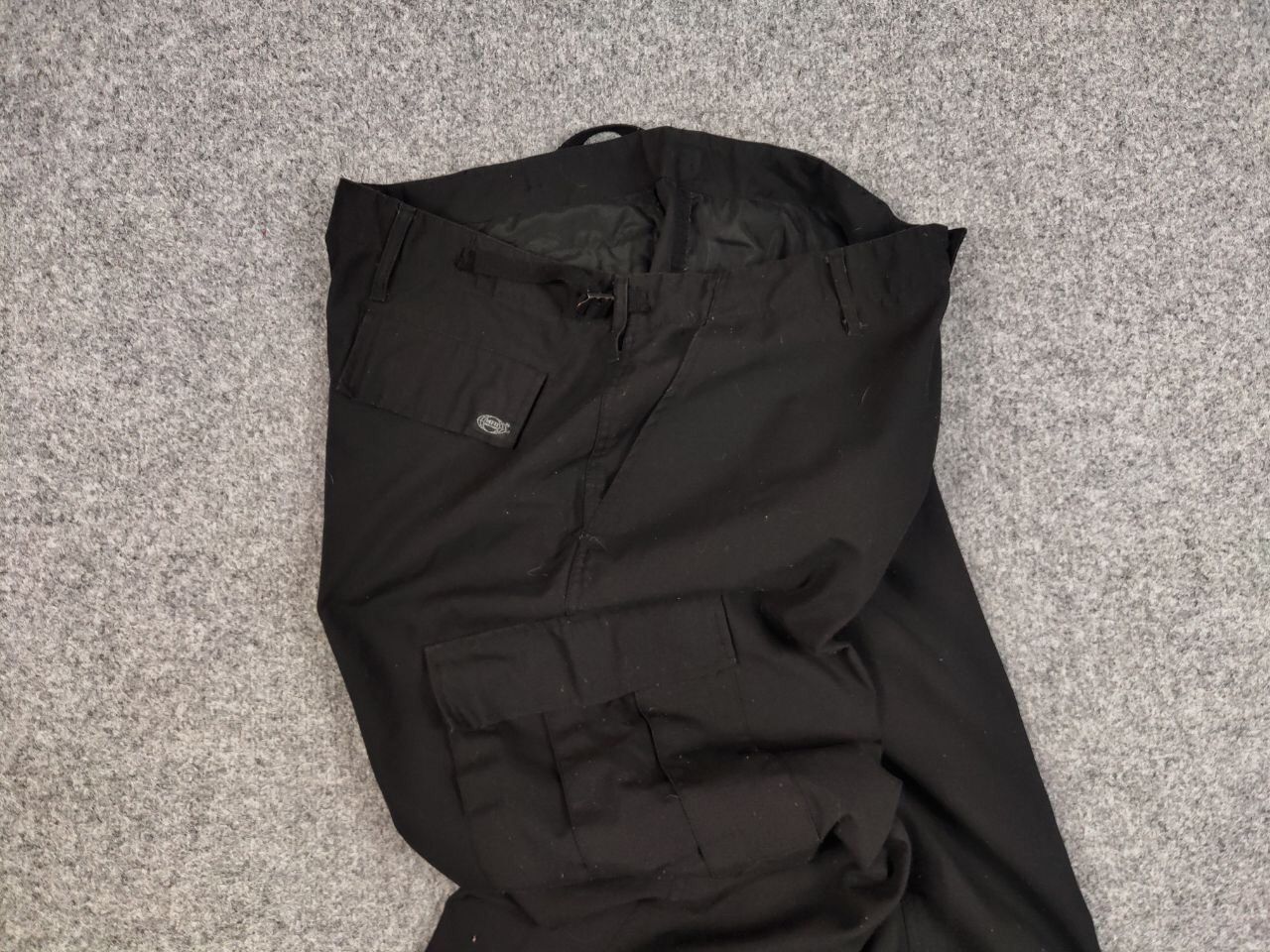 Japanese Brand Vintage 90's Military Army Cargo Black Pants Japan Style Size US 34 / EU 50 - 17 Thumbnail