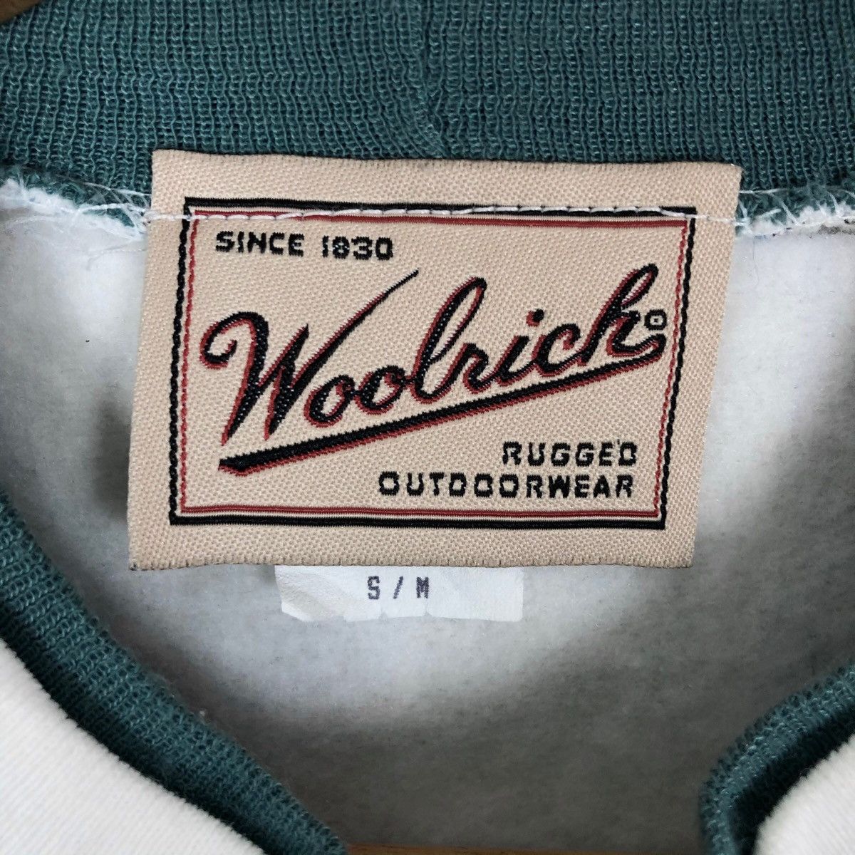 Vintage Vintage 90s Woolrich Christmas Winter Full Print Sweatshirt Size US S / EU 44-46 / 1 - 9 Thumbnail