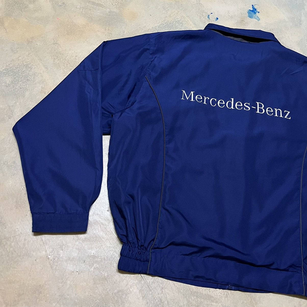 Mercedes-Benz × Vintage Vintage Mercedes Benz Big Logo Jacket Size US XL / EU 56 / 4 - 5 Thumbnail
