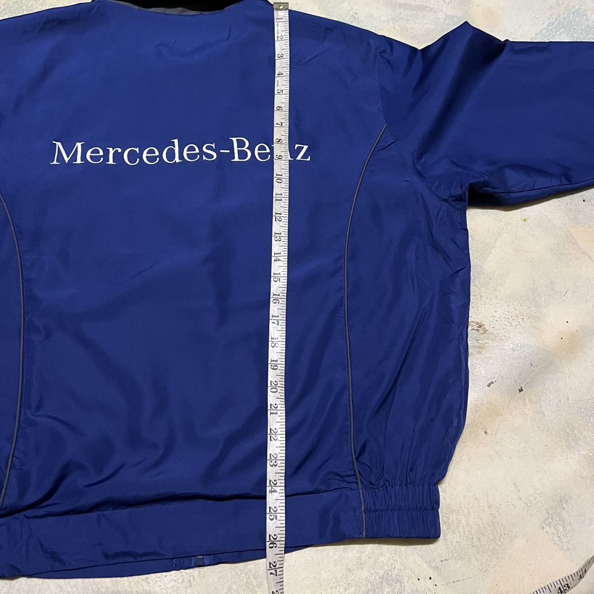 Mercedes-Benz × Vintage Vintage Mercedes Benz Big Logo Jacket Size US XL / EU 56 / 4 - 12 Thumbnail