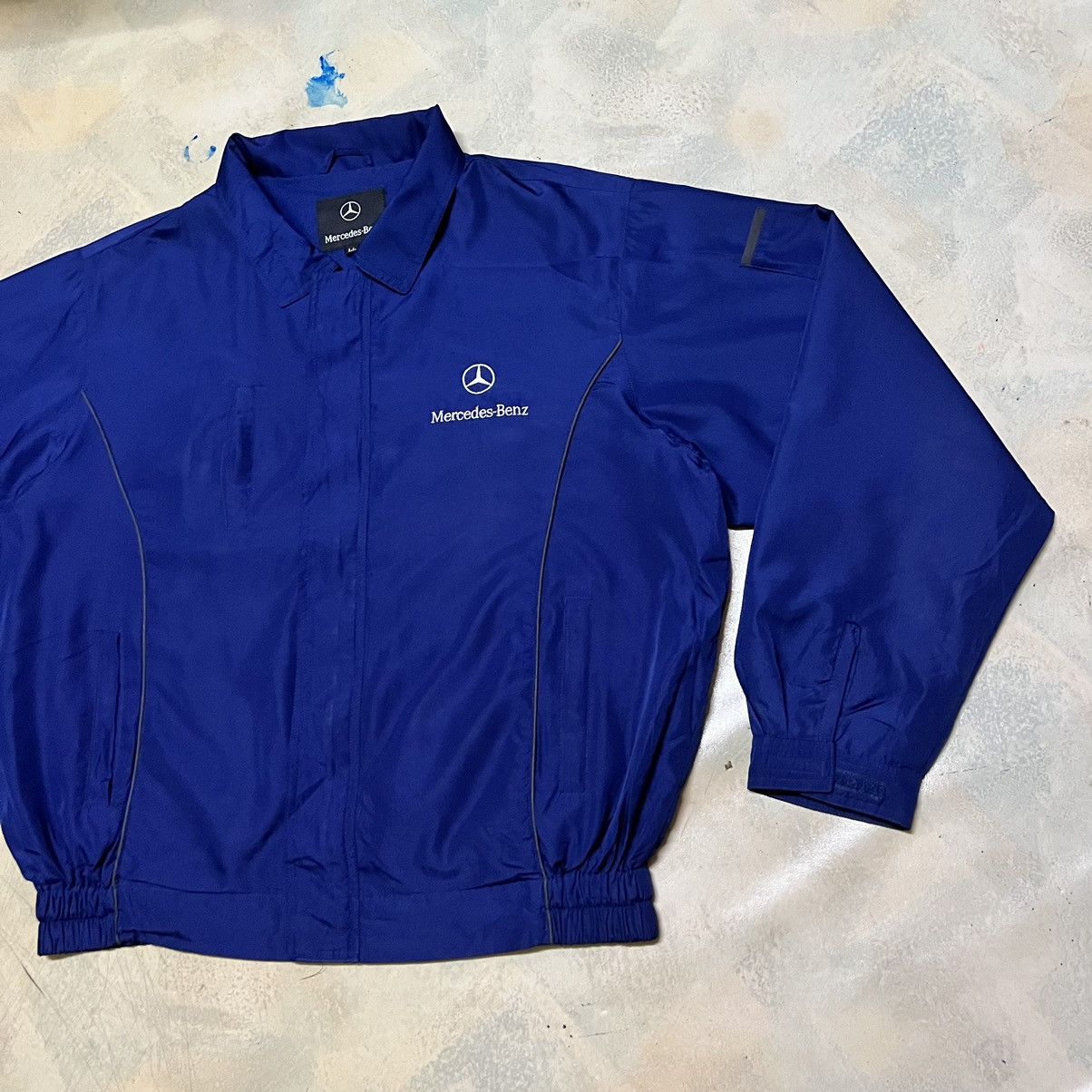 Mercedes-Benz × Vintage Vintage Mercedes Benz Big Logo Jacket Size US XL / EU 56 / 4 - 14 Thumbnail