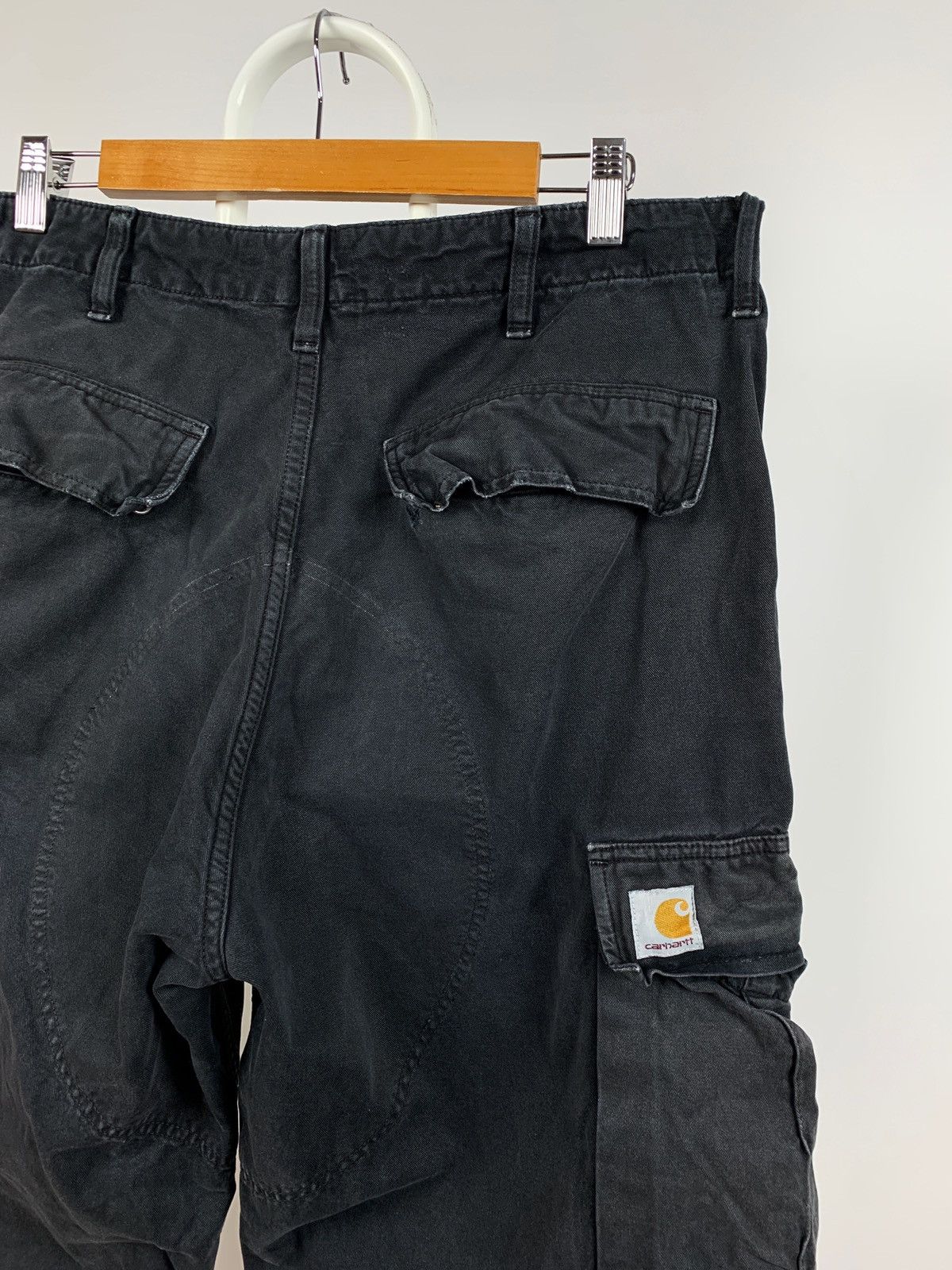 Carhartt 90s Vintage Carhartt Distressed Cargo Pants Travis Style Size US 33 - 9 Thumbnail