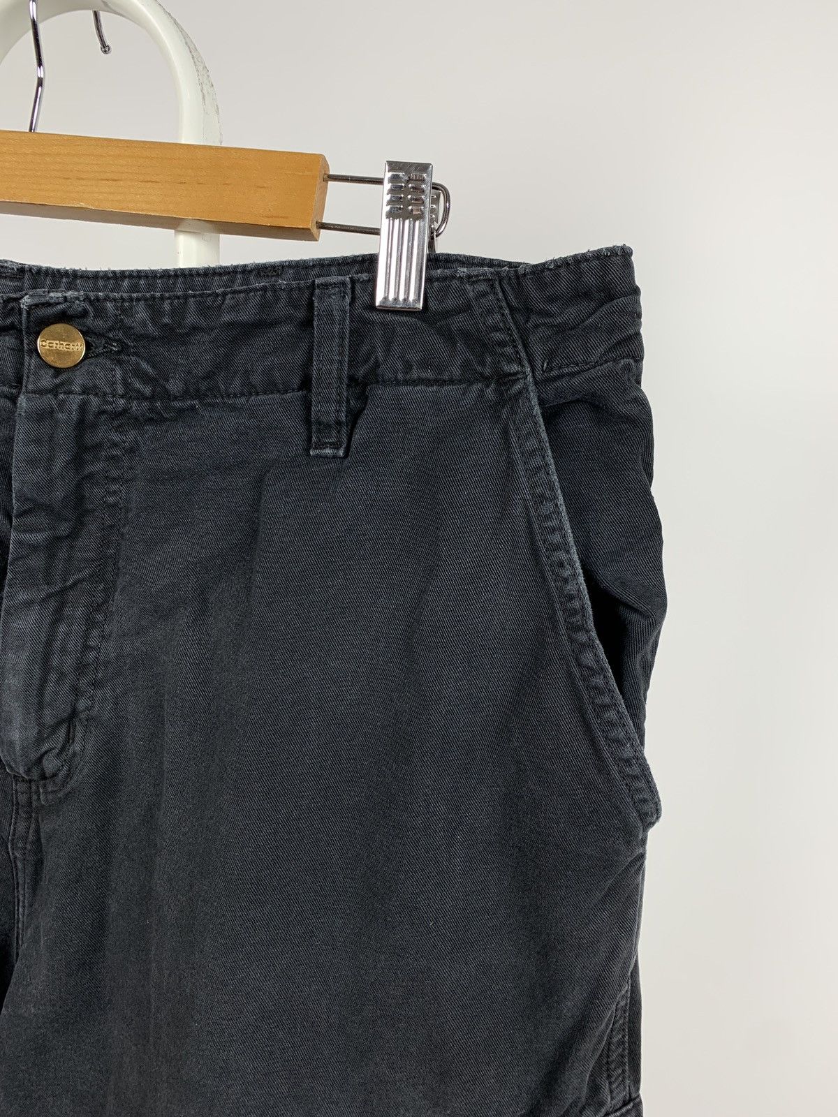 Carhartt 90s Vintage Carhartt Distressed Cargo Pants Travis Style Size US 33 - 17 Thumbnail