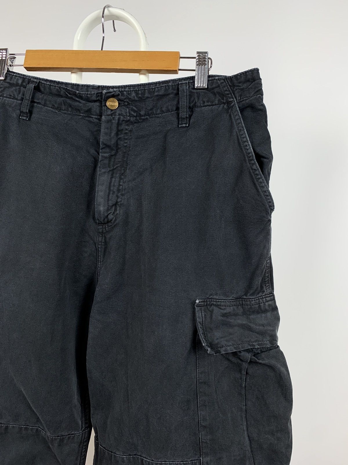 Carhartt 90s Vintage Carhartt Distressed Cargo Pants Travis Style Size US 33 - 12 Thumbnail