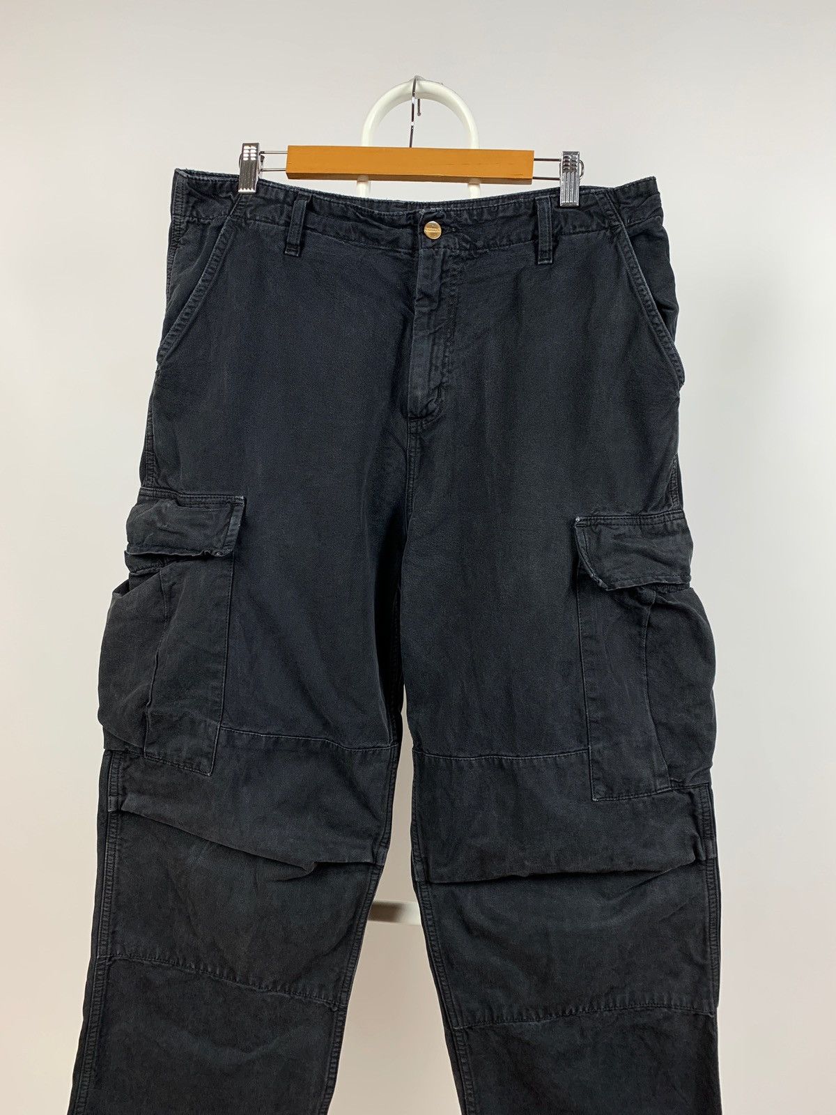 Carhartt 90s Vintage Carhartt Distressed Cargo Pants Travis Style Size US 33 - 8 Thumbnail