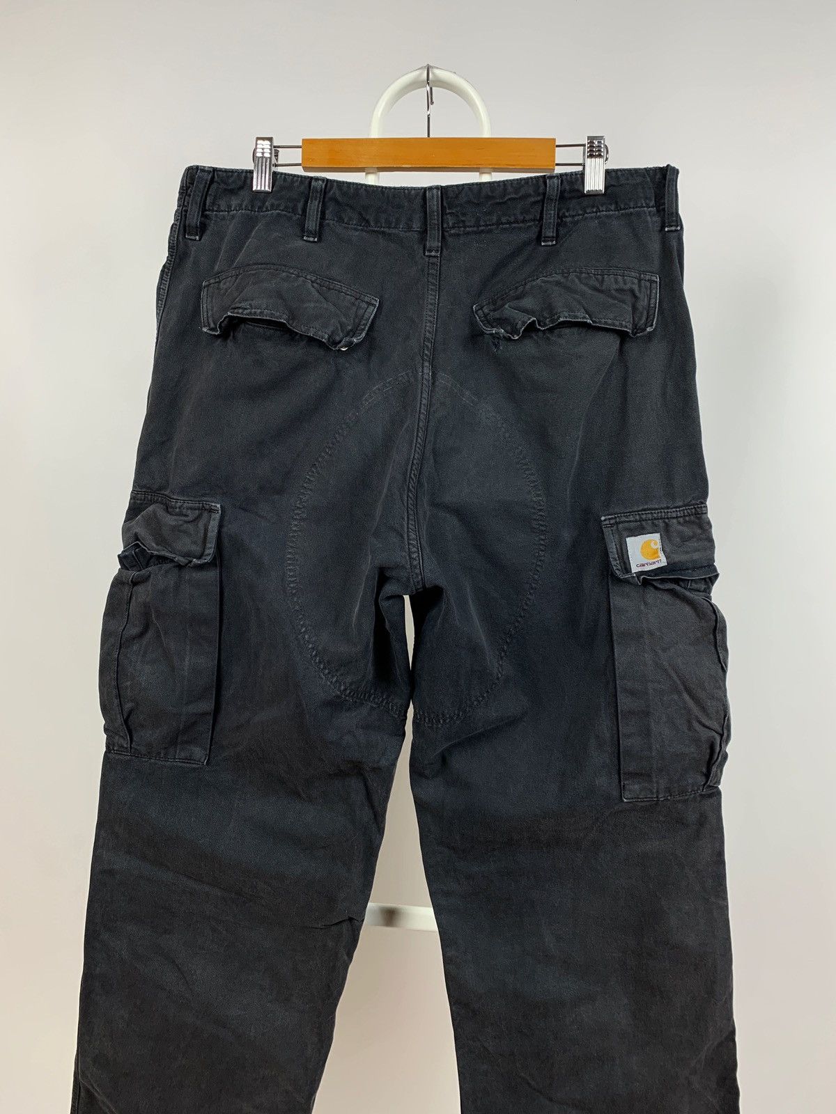 Carhartt 90s Vintage Carhartt Distressed Cargo Pants Travis Style Size US 33 - 7 Thumbnail