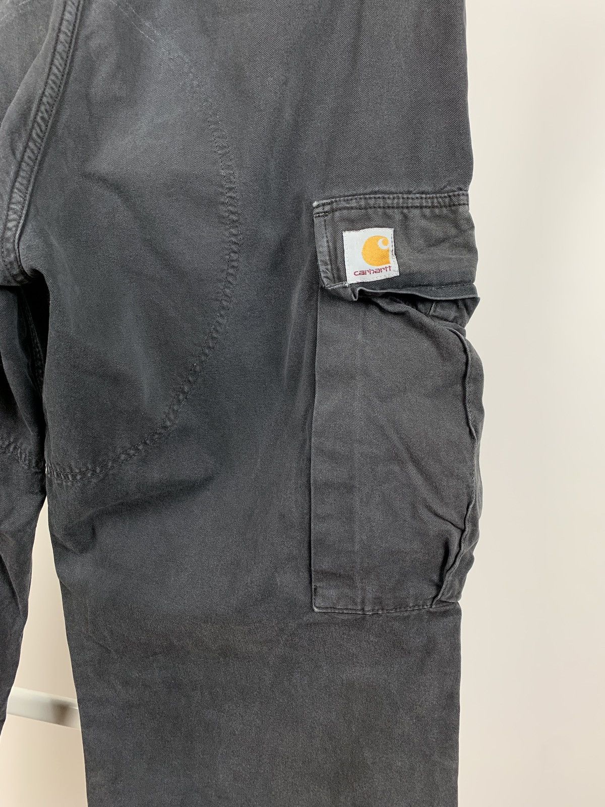 Carhartt 90s Vintage Carhartt Distressed Cargo Pants Travis Style Size US 33 - 18 Thumbnail