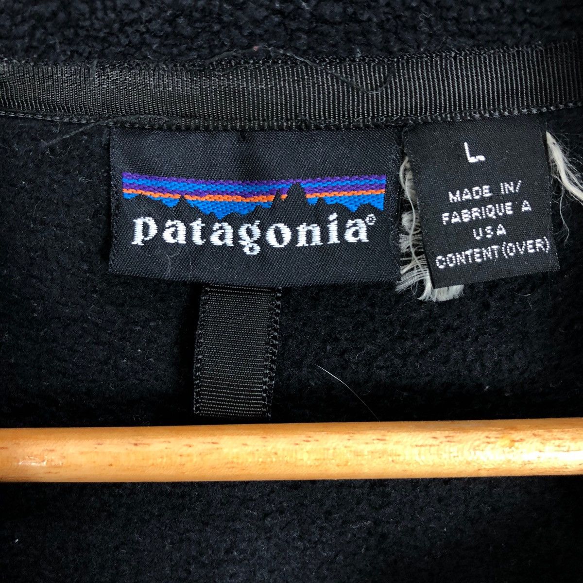 Patagonia Vintage Patagonia Fleece Jacket Mock Neck Sweater Size US XL / EU 56 / 4 - 8 Thumbnail