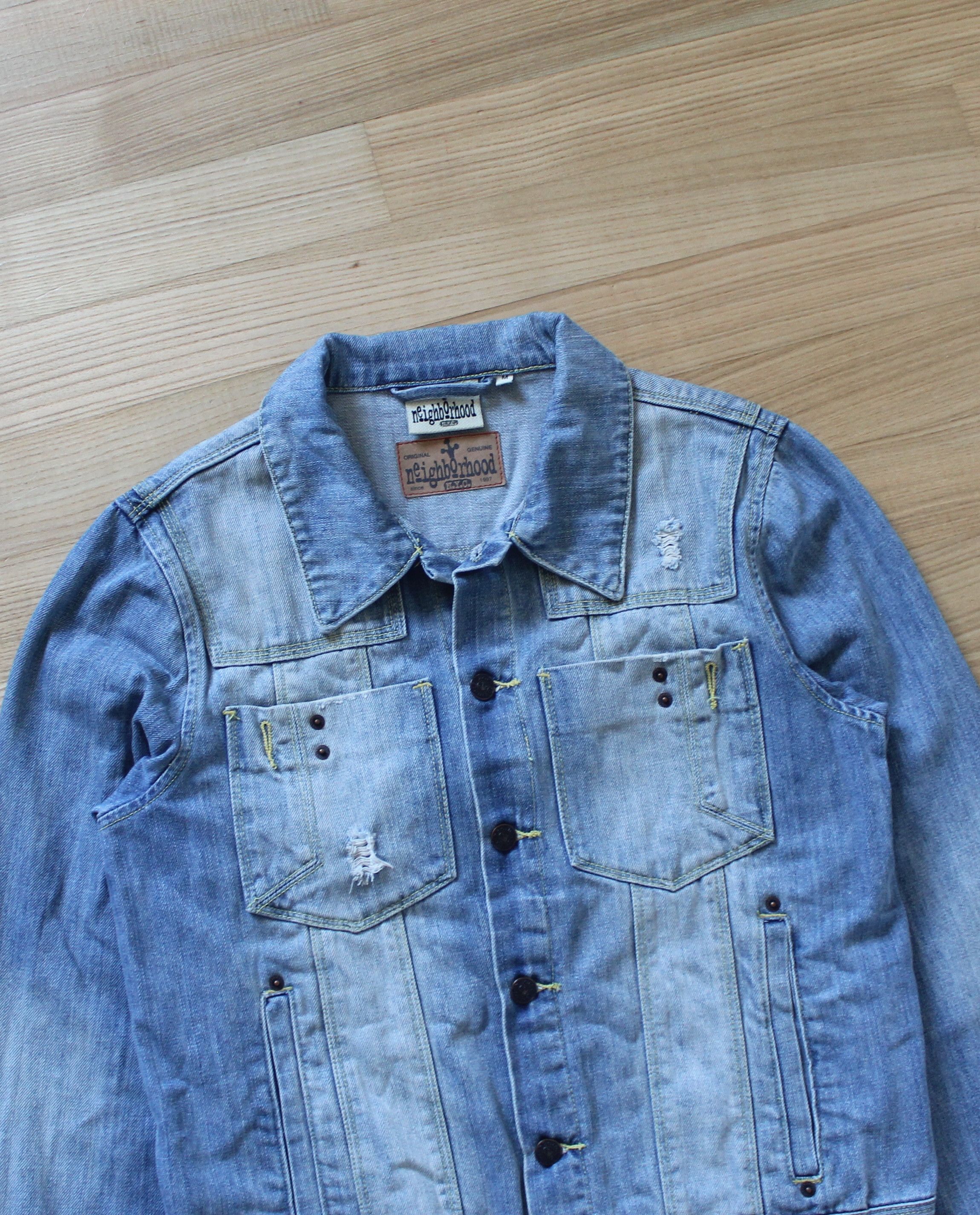 Vintage Neighborhood Blue Denim Jacket