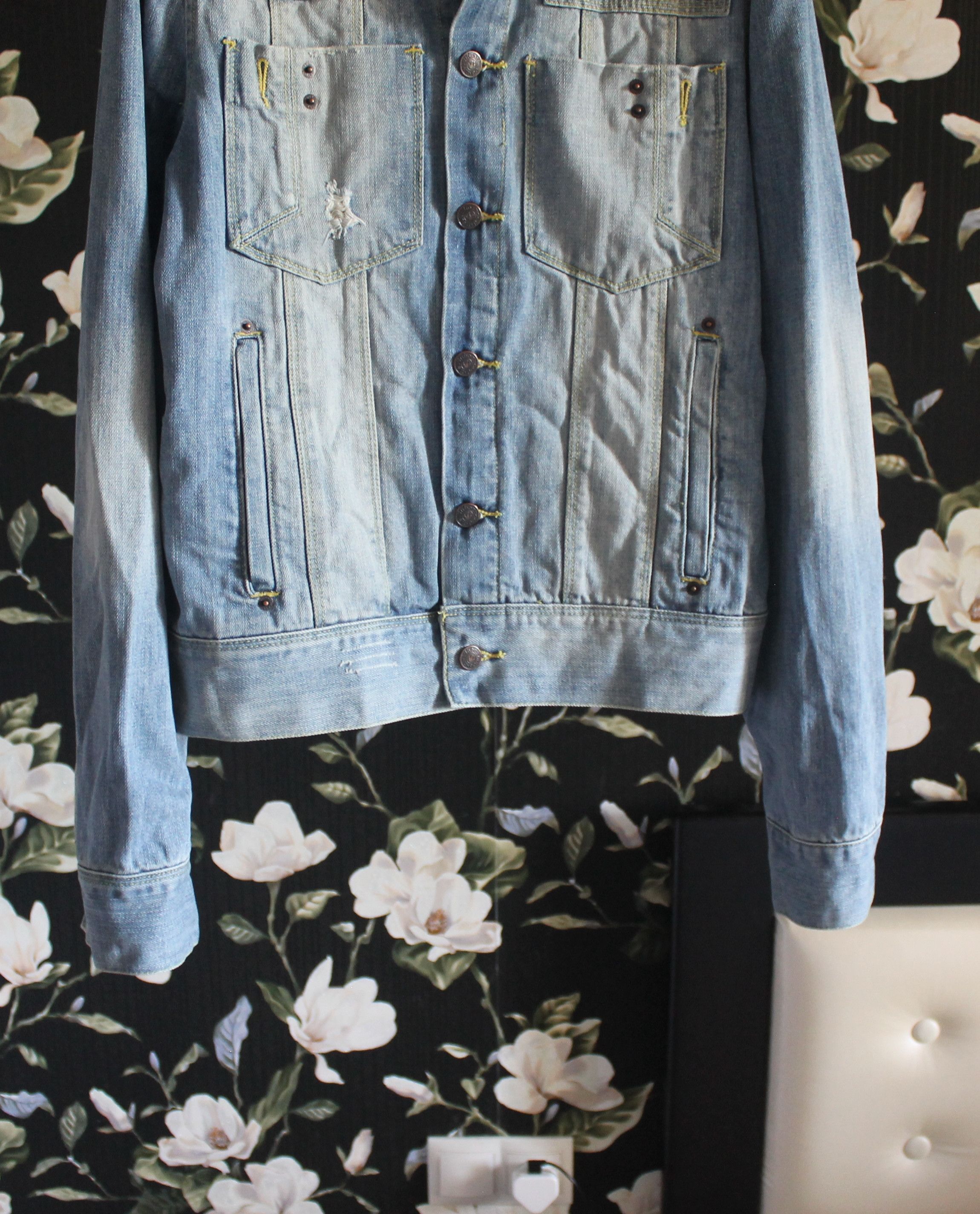 Vintage Neighborhood Blue Denim Jacket