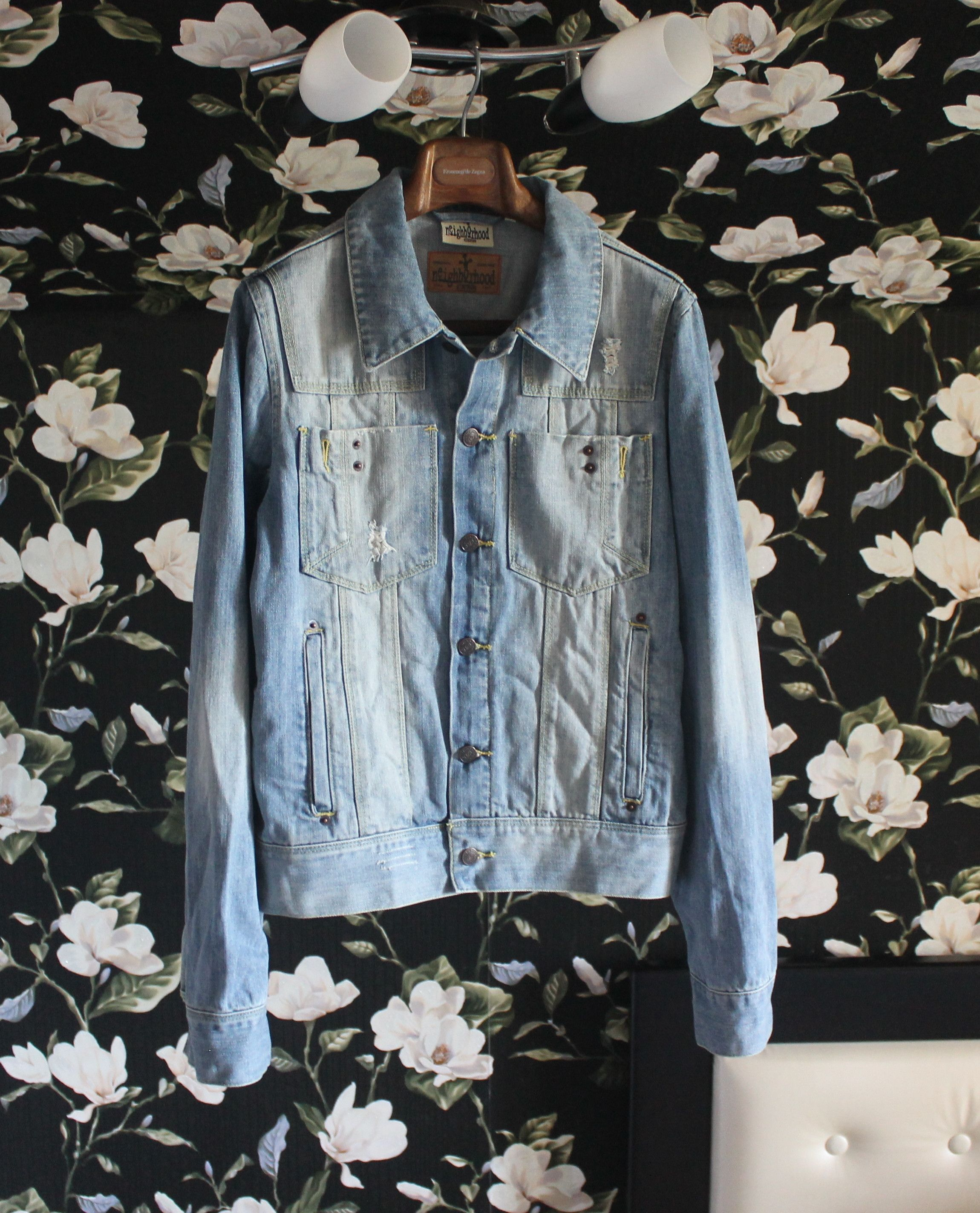 Vintage Neighborhood Blue Denim Jacket