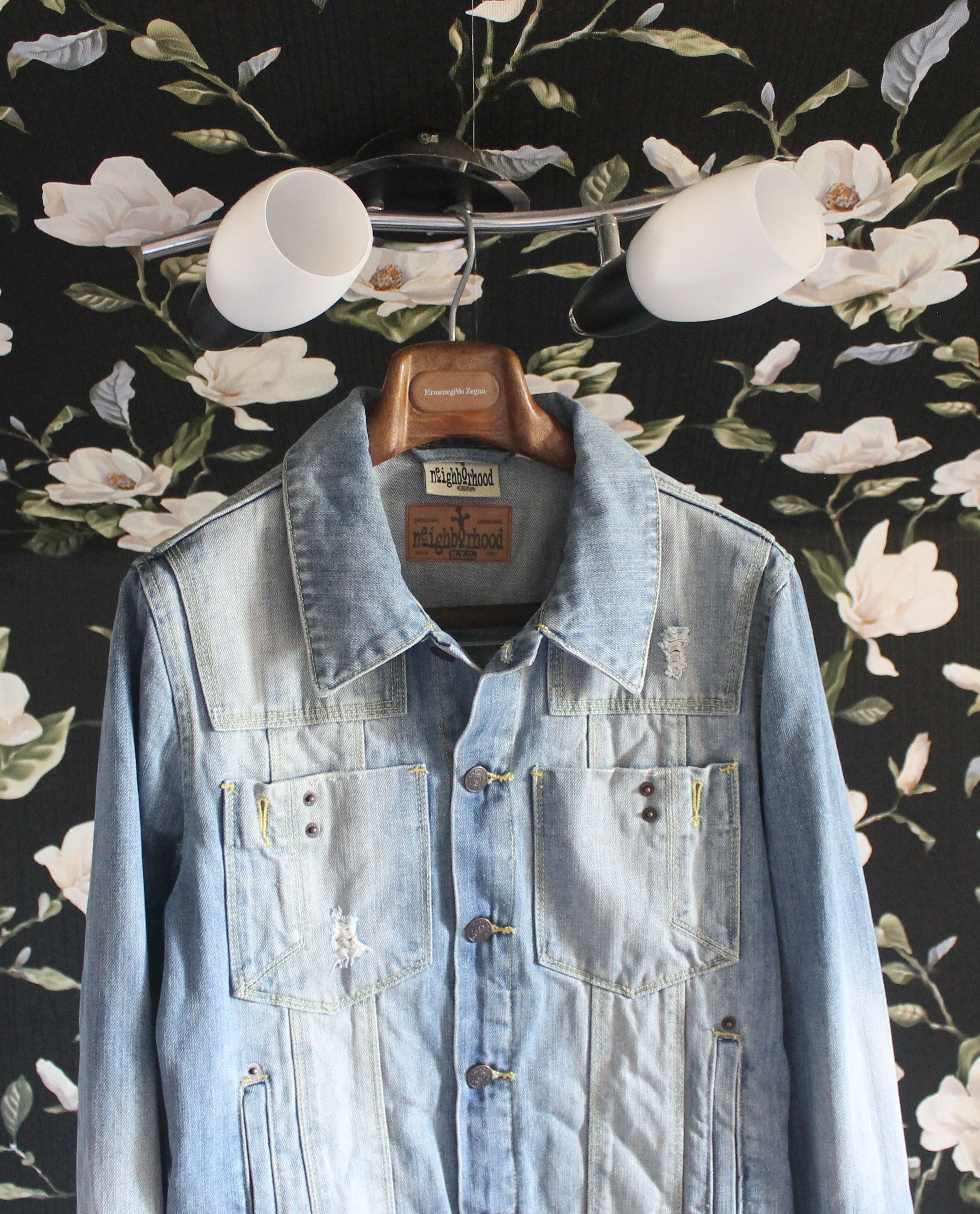 Vintage Neighborhood Blue Denim Jacket