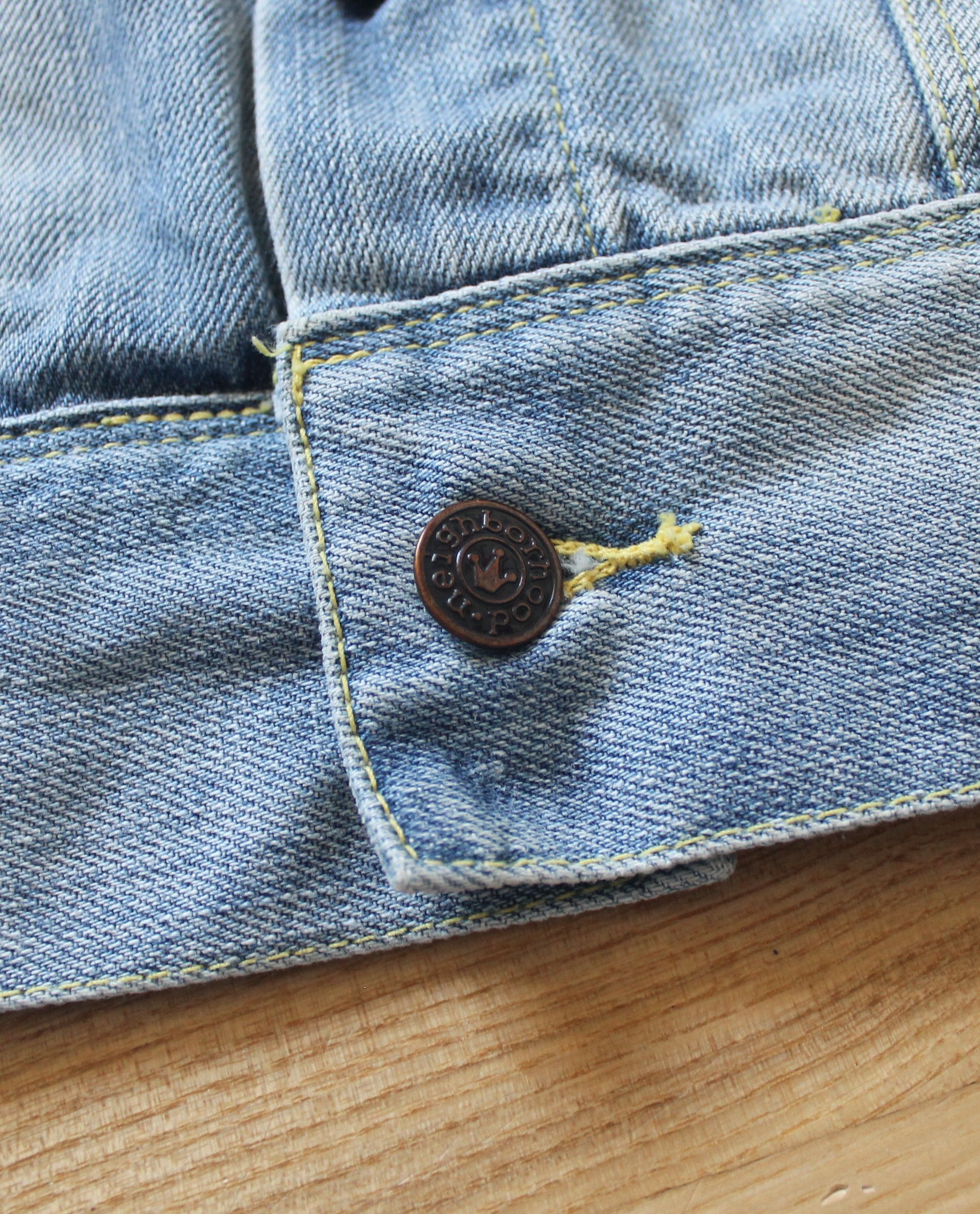 Vintage Neighborhood Blue Denim Jacket