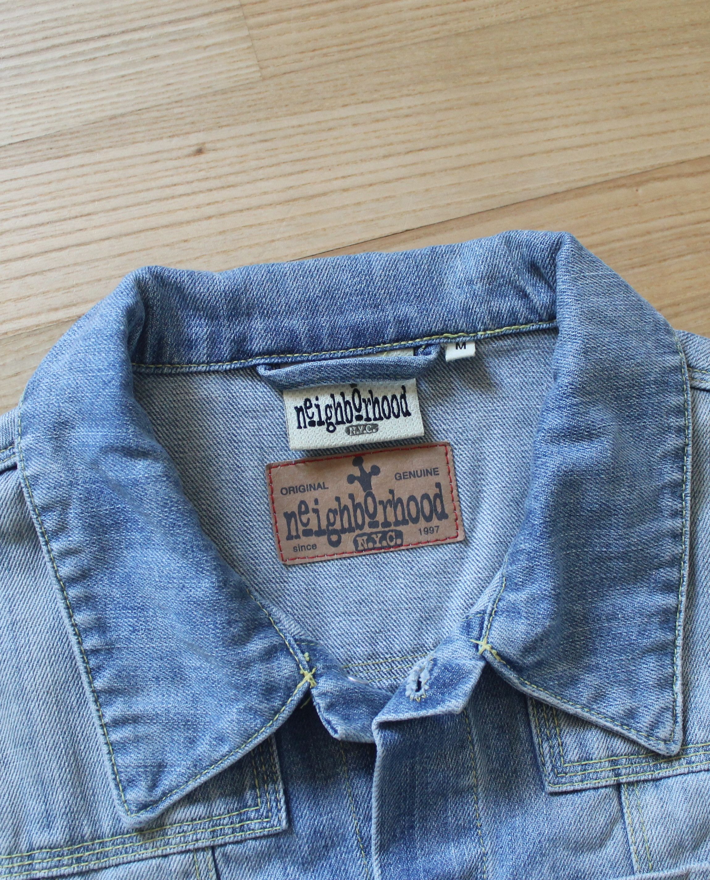 Vintage Neighborhood Blue Denim Jacket