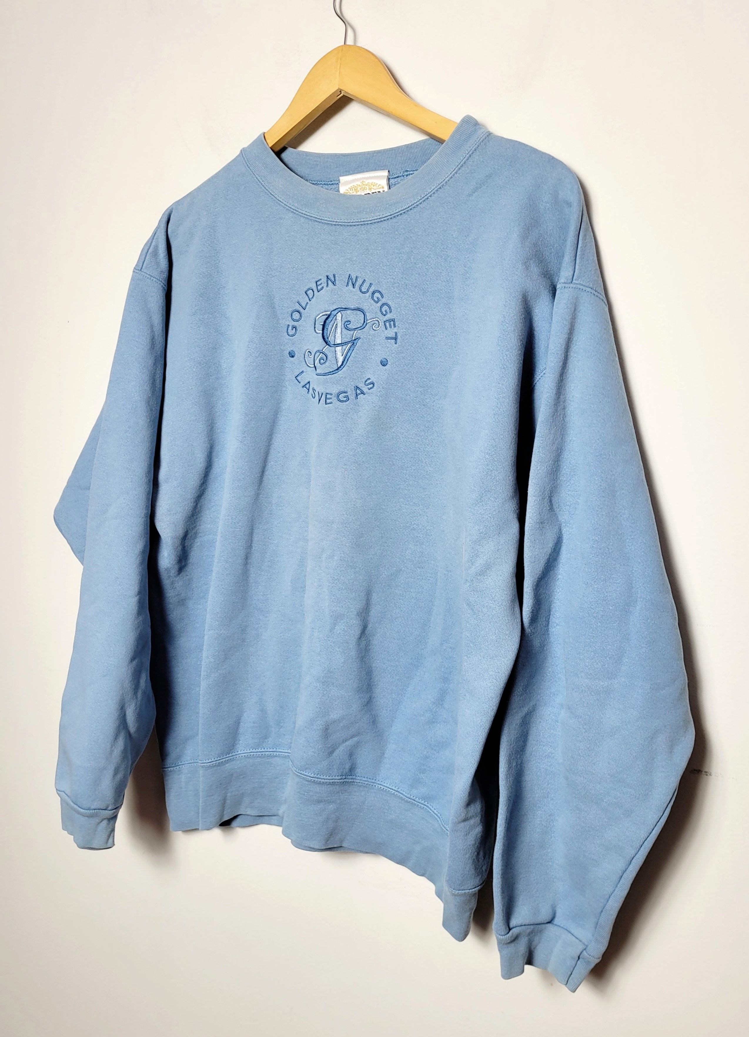 Vintage Golden Nugget Made in USA Las Vegas vintage sweatshirt Size US L / EU 52-54 / 3 - 2 Thumbnail