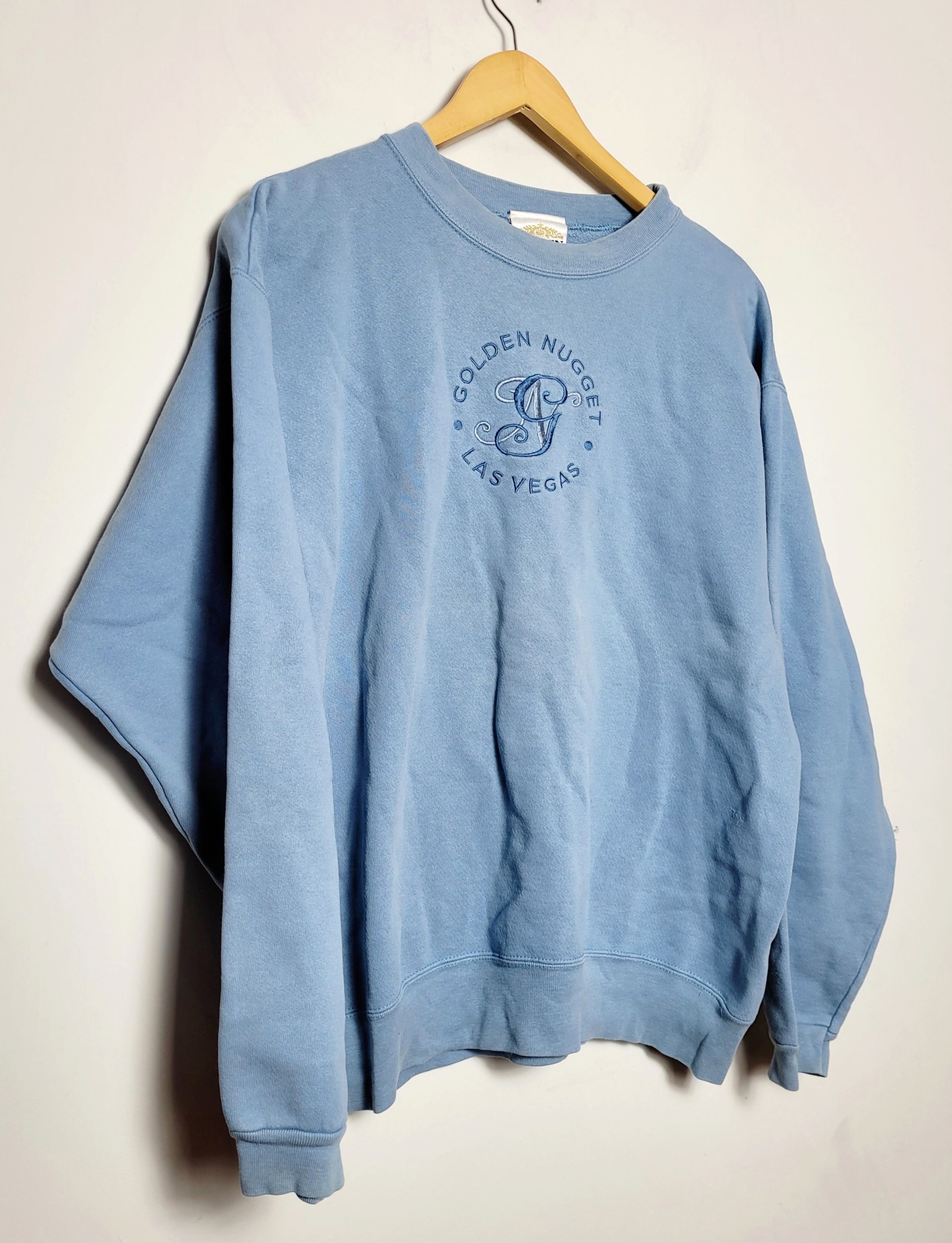 Vintage Golden Nugget Made in USA Las Vegas vintage sweatshirt Size US L / EU 52-54 / 3 - 3 Thumbnail