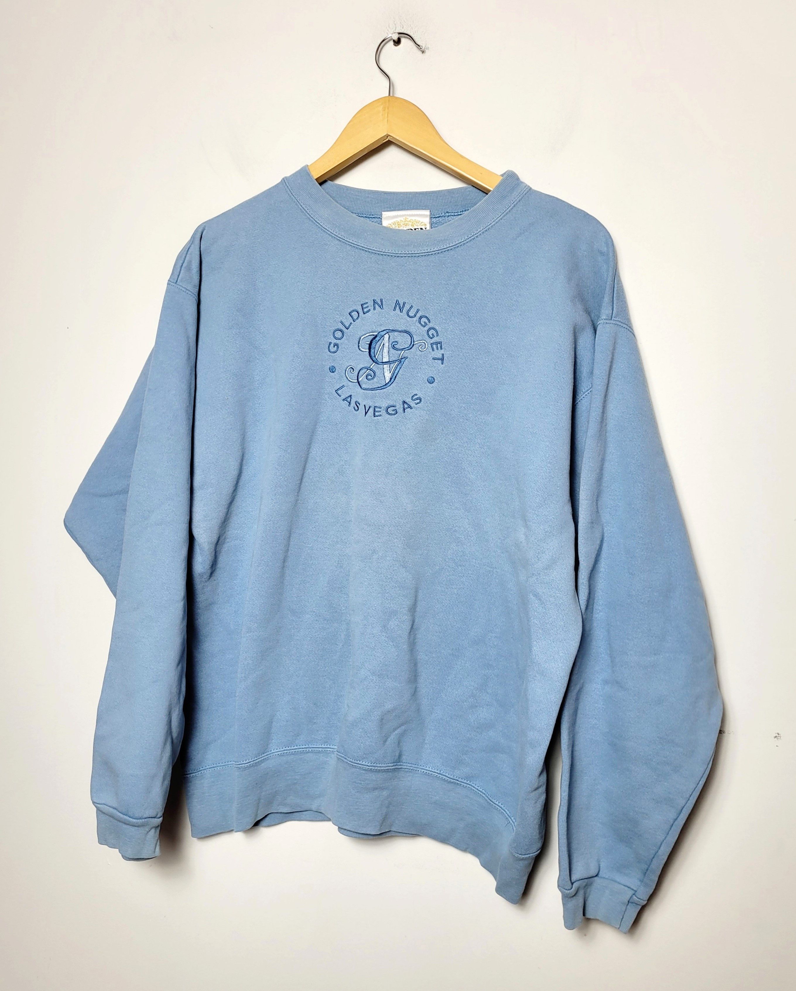 Vintage Golden Nugget Made in USA Las Vegas vintage sweatshirt Size US L / EU 52-54 / 3 - 1 Thumbnail