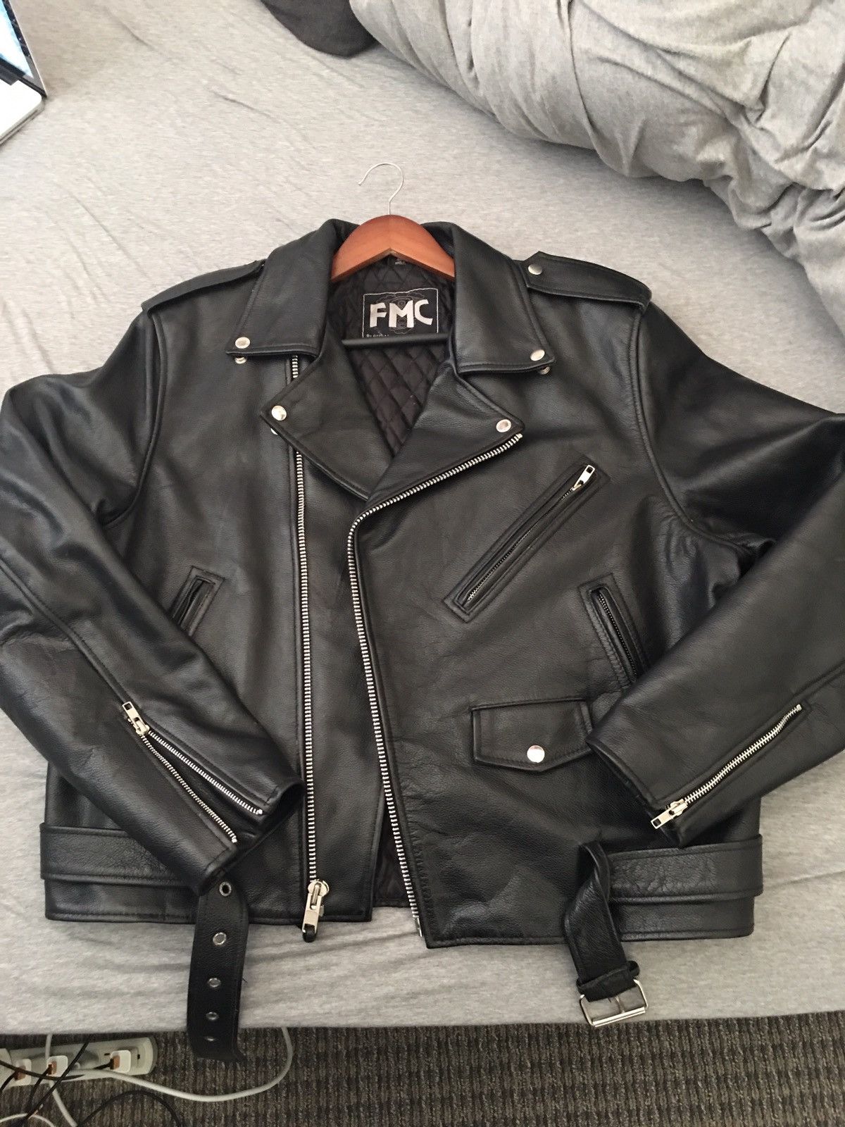 Fmc Authentic Leather Jacket | Grailed