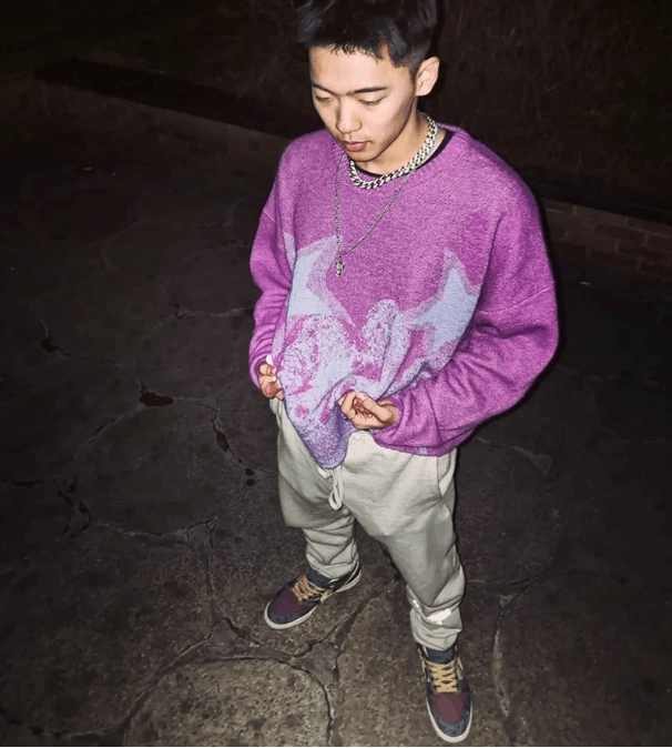 Japanese Brand × Vintage Vintage Stars Sweater Size US L / EU 52-54 / 3 - 2 Thumbnail