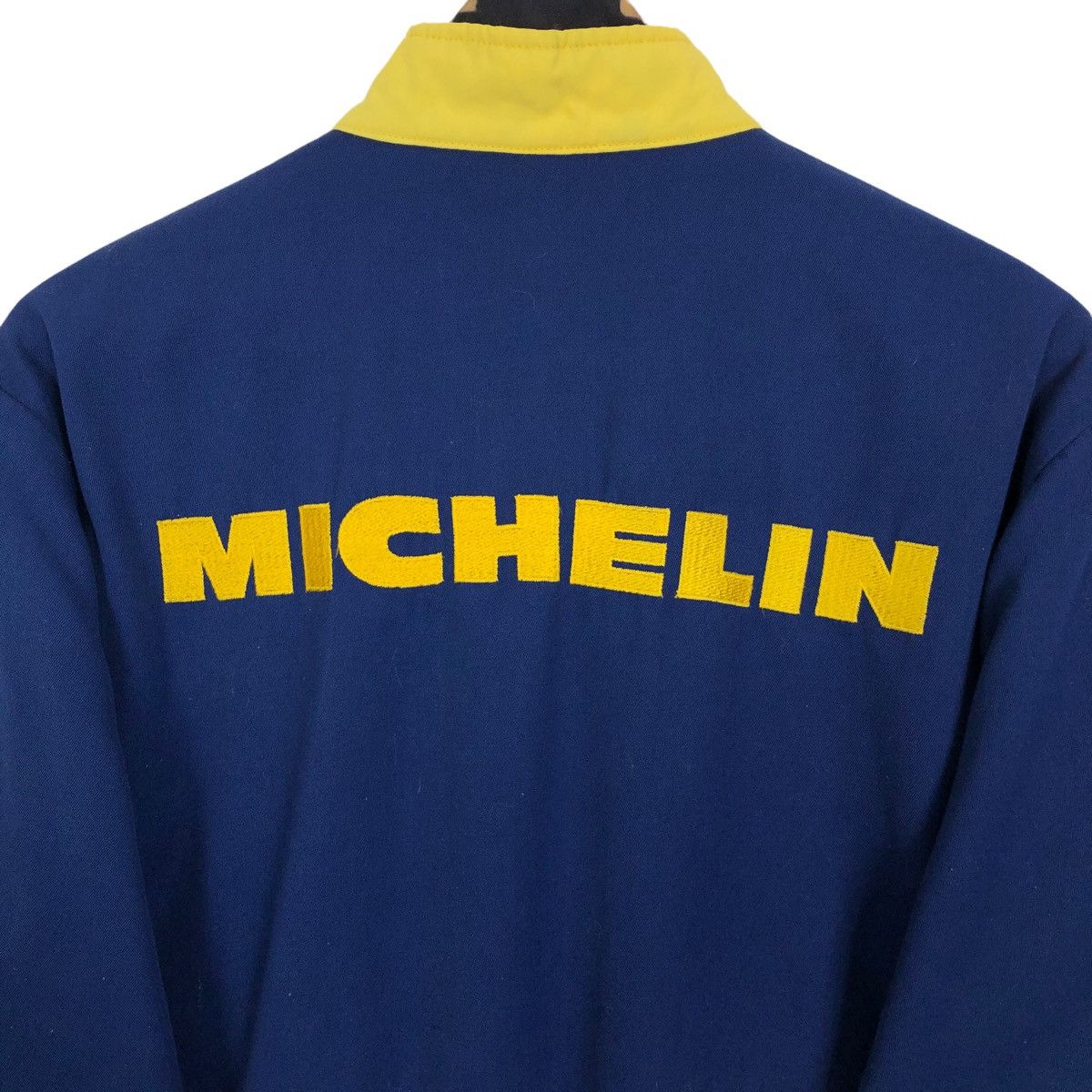 Vintage Vintage Michelin Reversible Light Jacket Spell Out Logo Size US S / EU 44-46 / 1 - 14 Thumbnail
