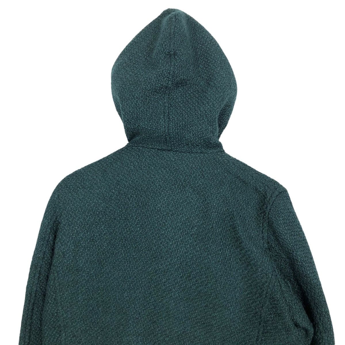 Issey Miyake Ne-Net Hooded Double Breasted Duffle Coat Issey Miyake Size M / US 6-8 / IT 42-44 - 14 Thumbnail